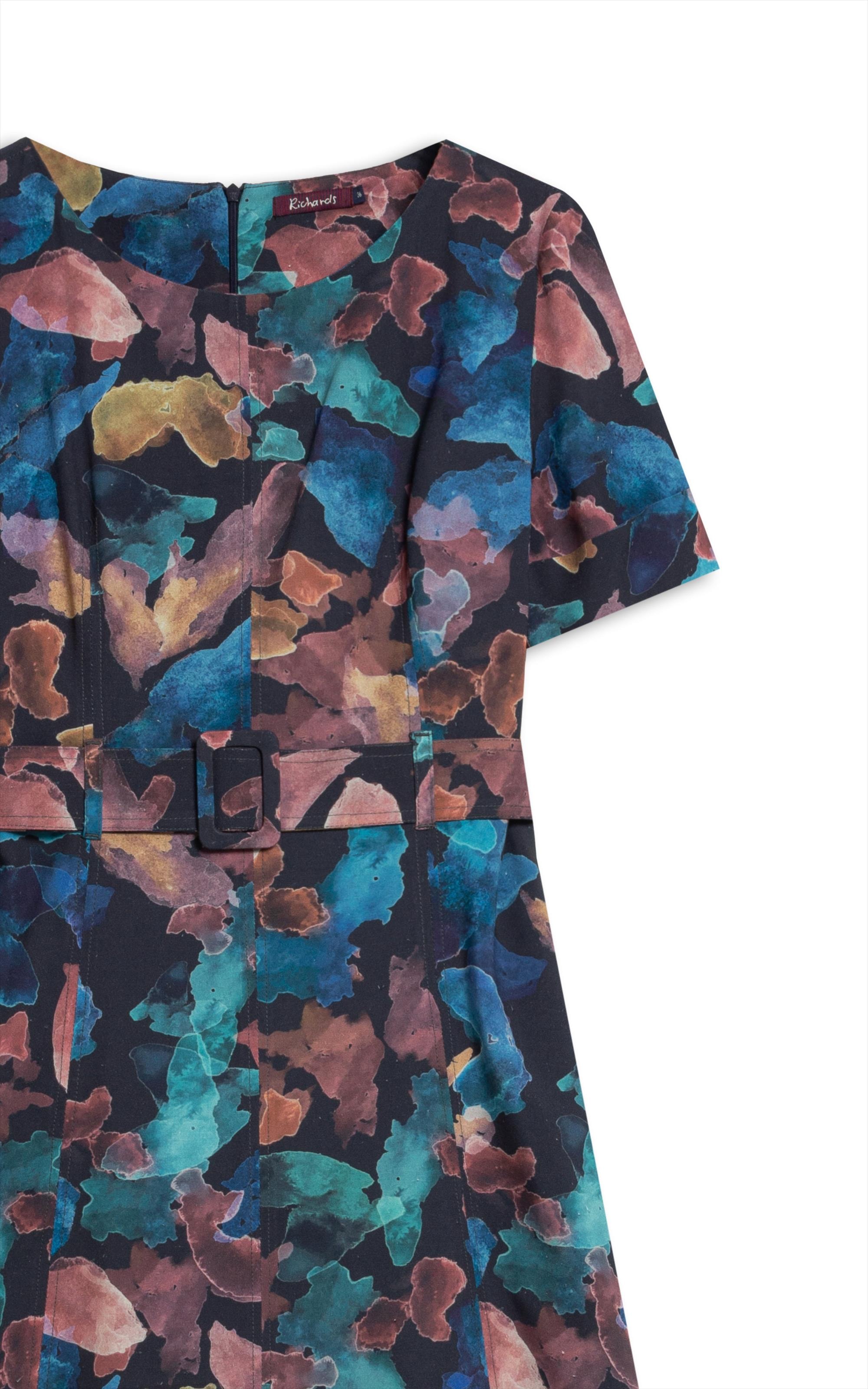 Vestido Noemi Est Colore Dark Navy