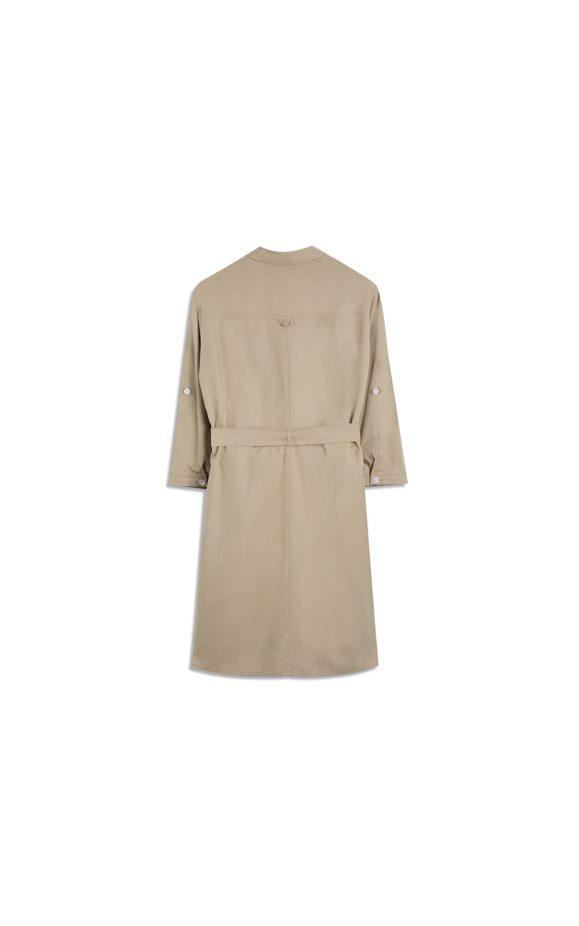 Vestido Nora Est Du Soleil Caqui