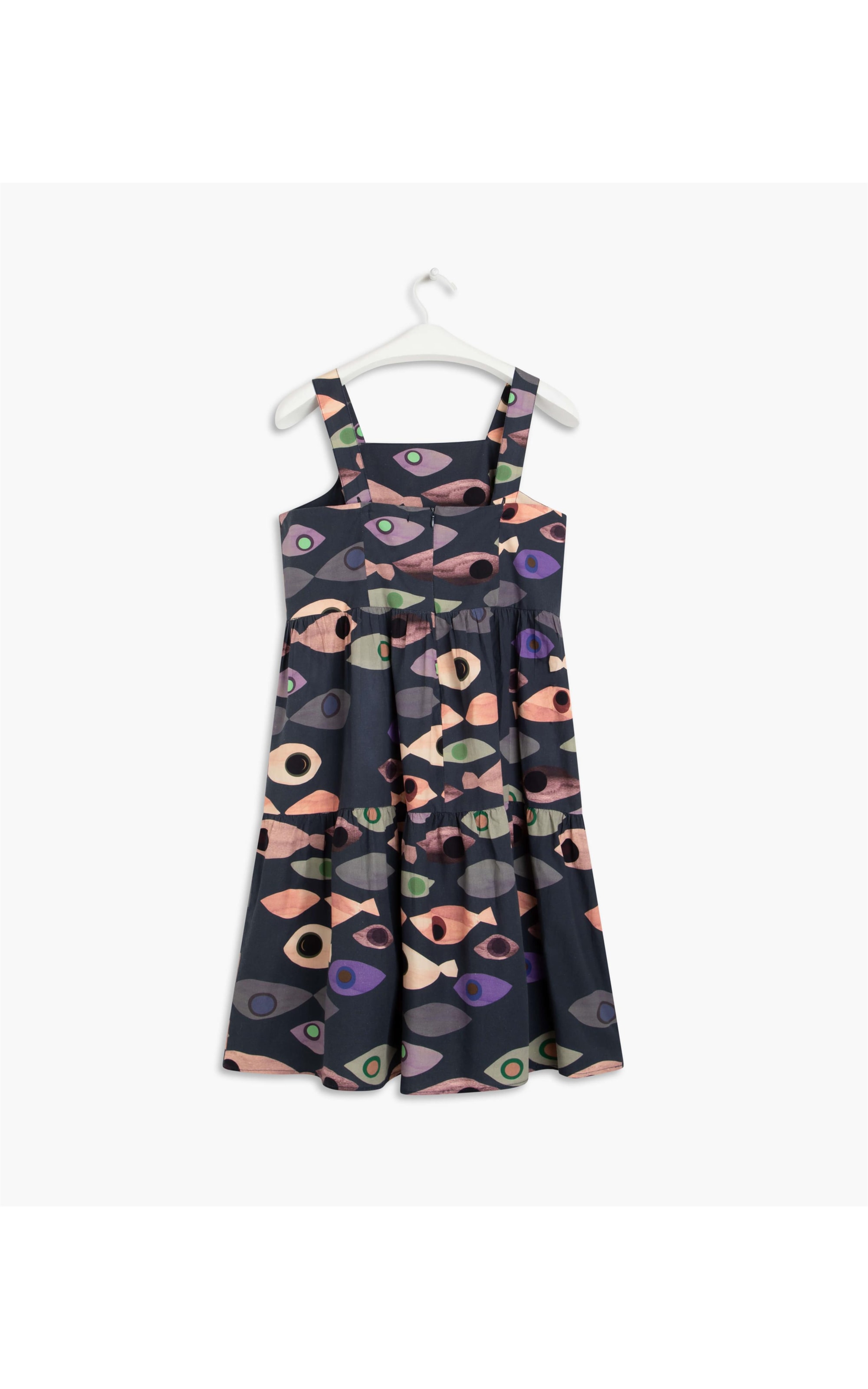 Vestido Olivia Est Peixes Dark Navy