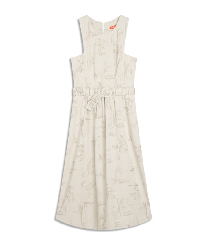  Vestido Pistache Jacquard Sa Sandy