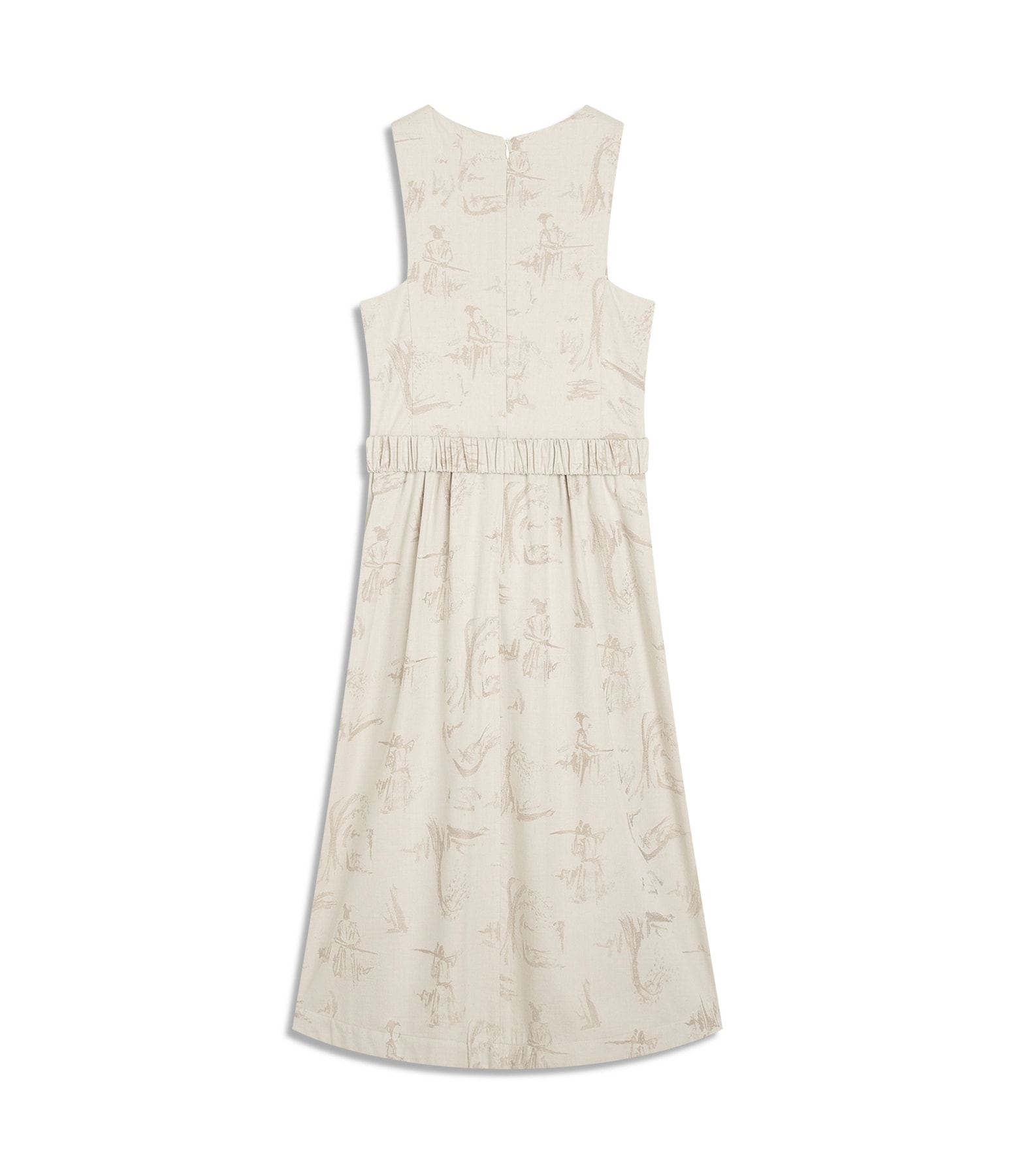  Vestido Pistache Jacquard Sa Sandy