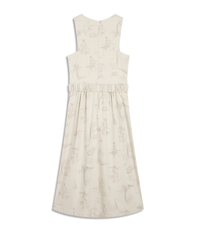  Vestido Pistache Jacquard Sa Sandy