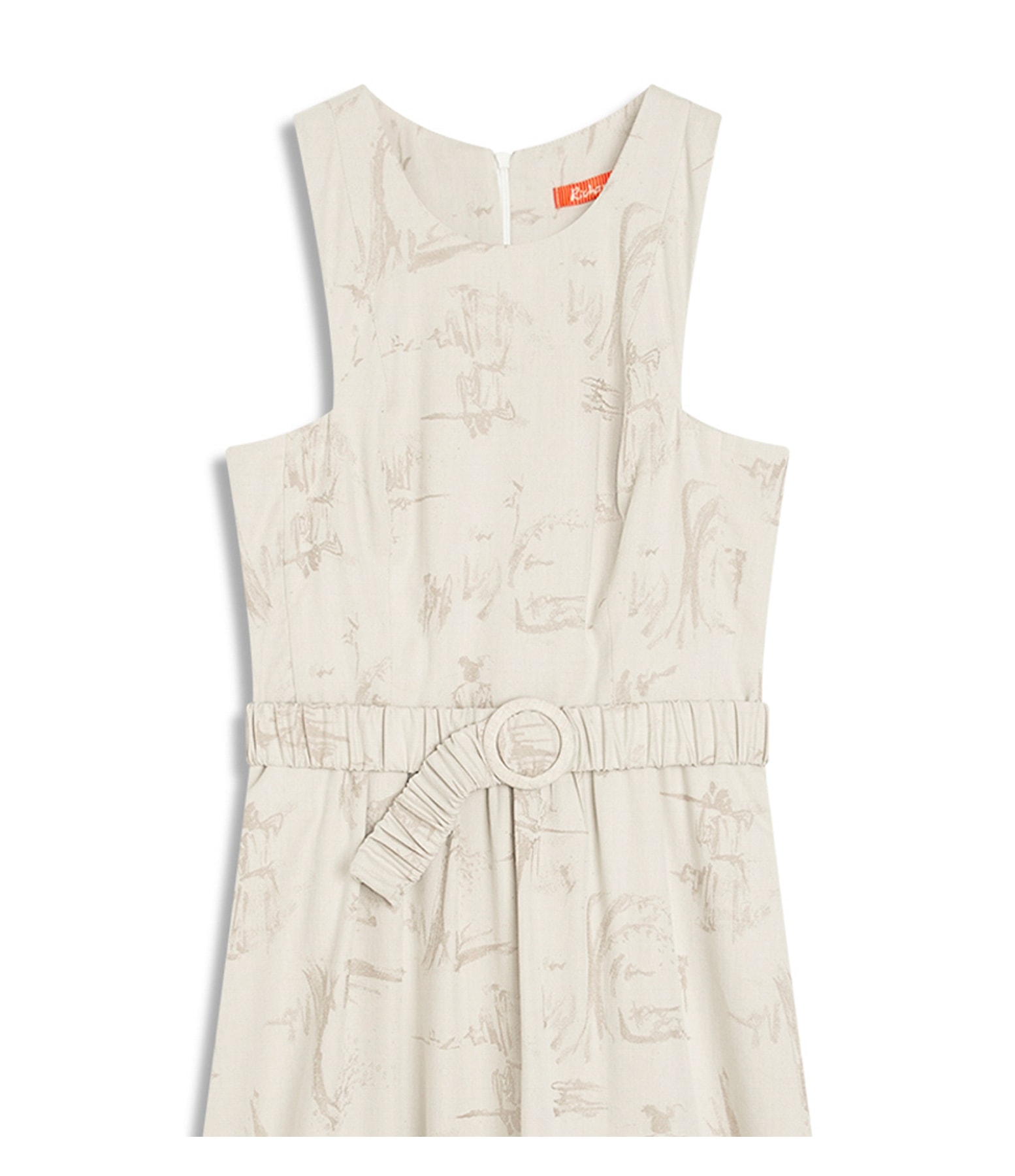 Vestido Pistache Jacquard Sa Sandy