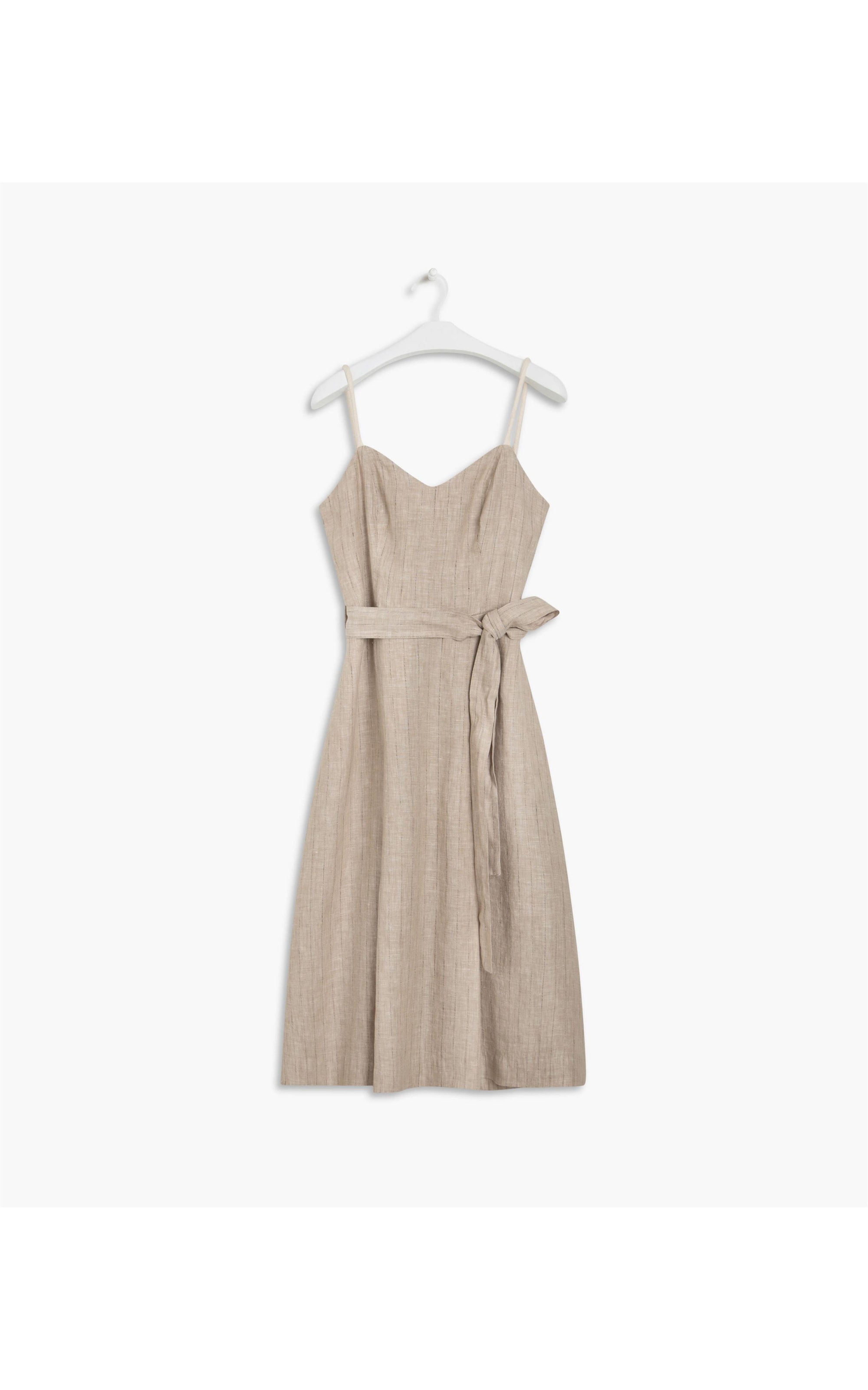 Vestido Puro Linho  Avelino Natural