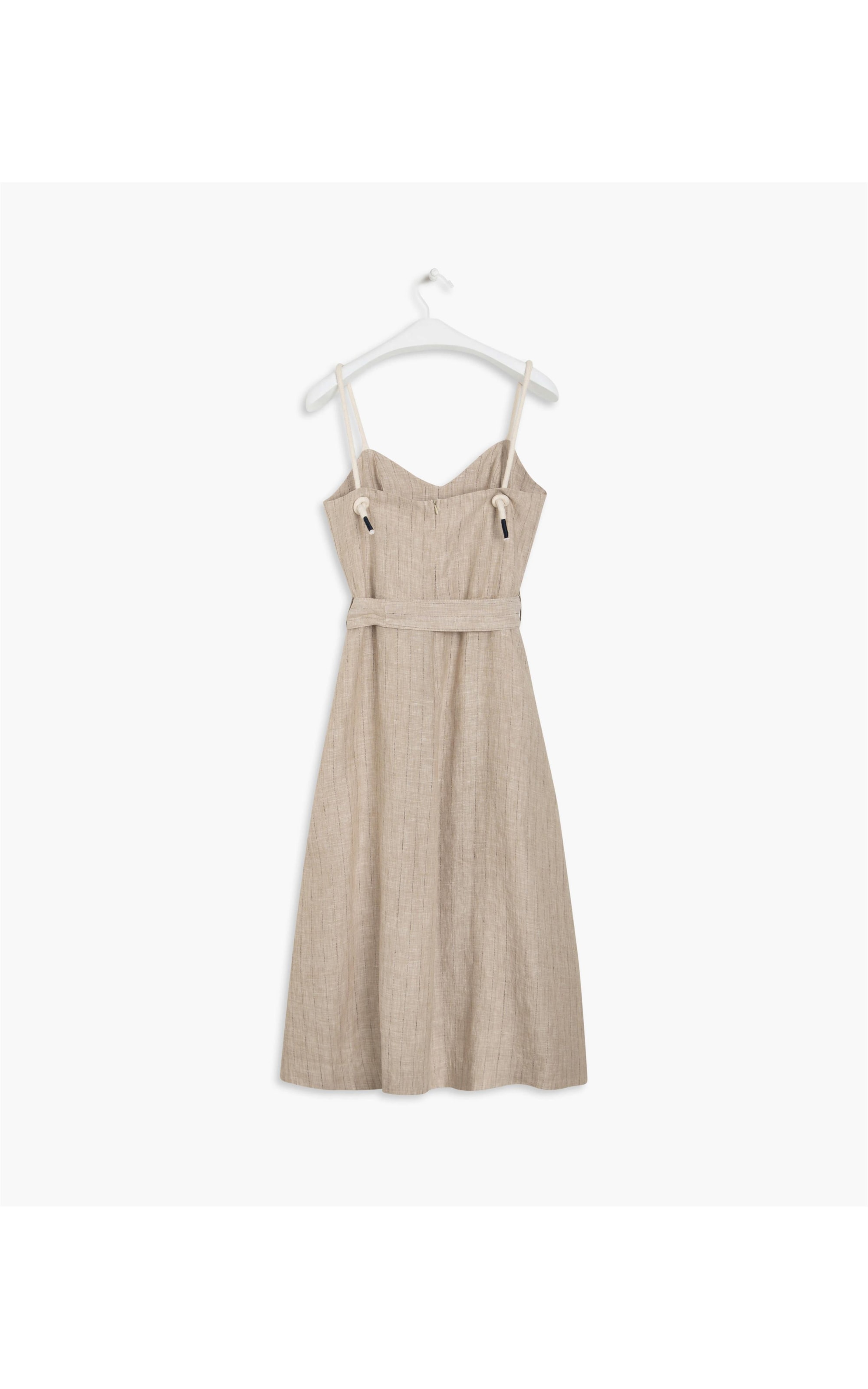 Vestido Puro Linho  Avelino Natural