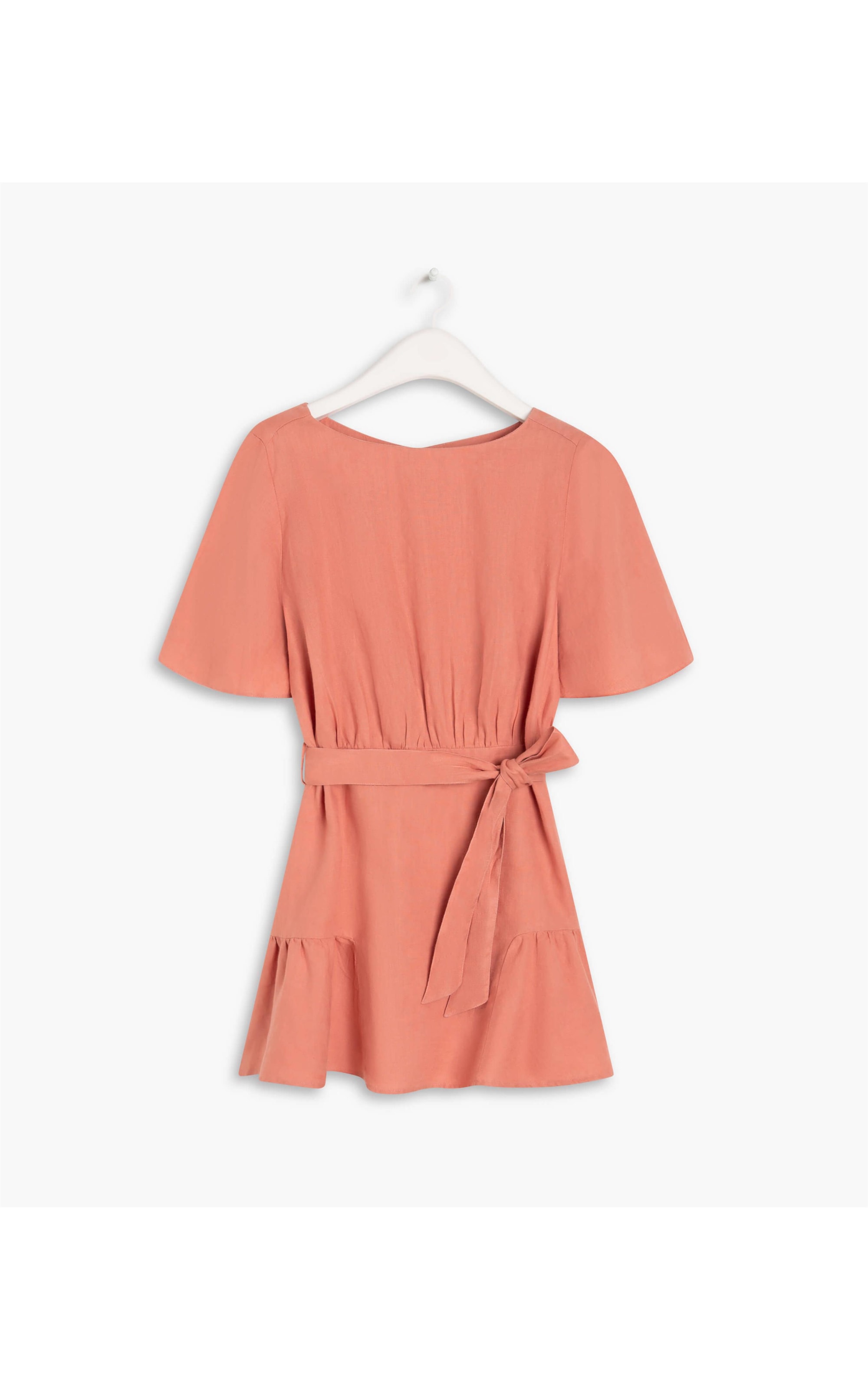 Vestido  Puro Linho  Cora Blush