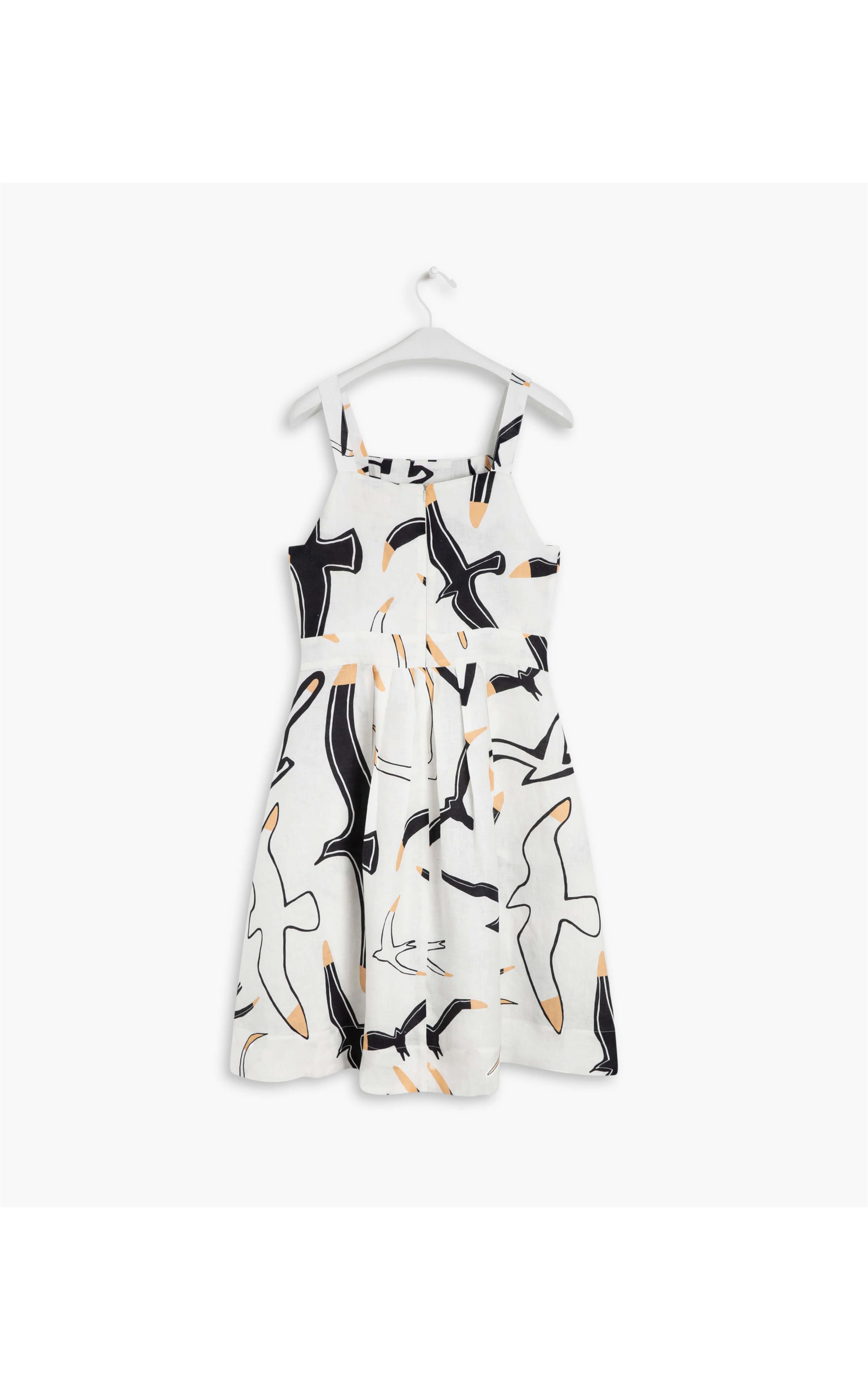Vestido  Puro Linho  Germain  Gaivota Dark Navy