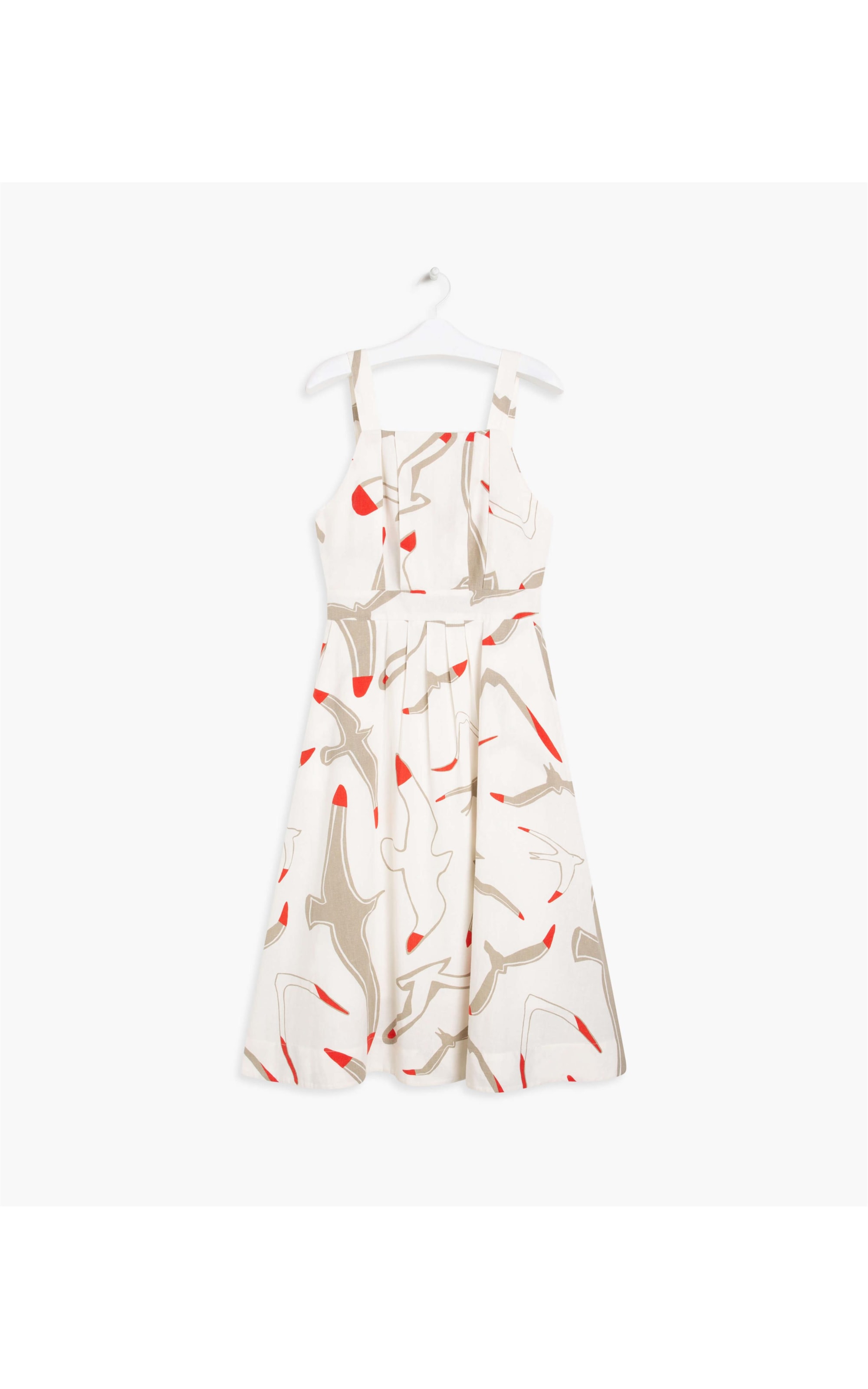 Vestido  Puro Linho  Germain  Gaivota Sandy