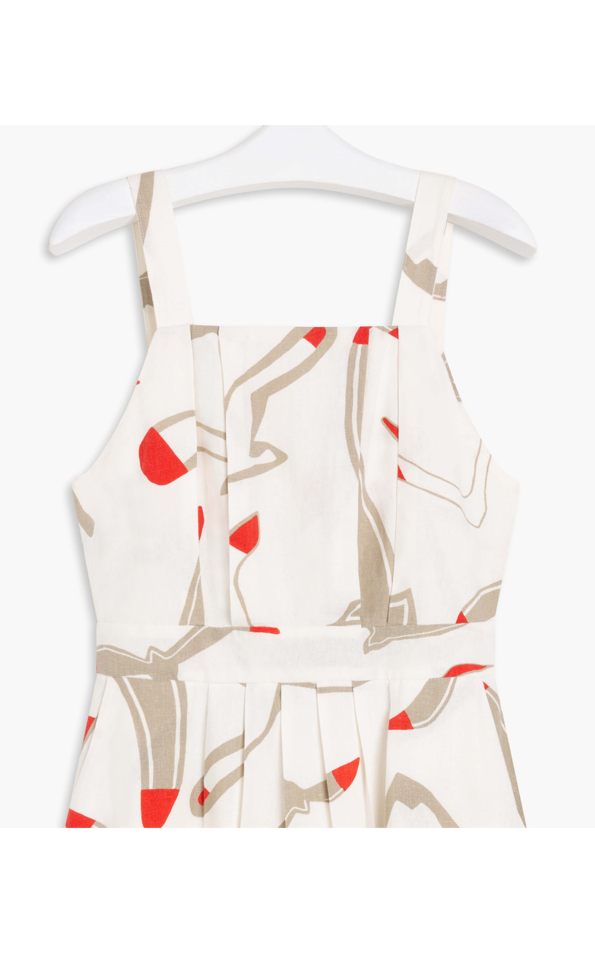 Vestido  Puro Linho  Germain  Gaivota Sandy