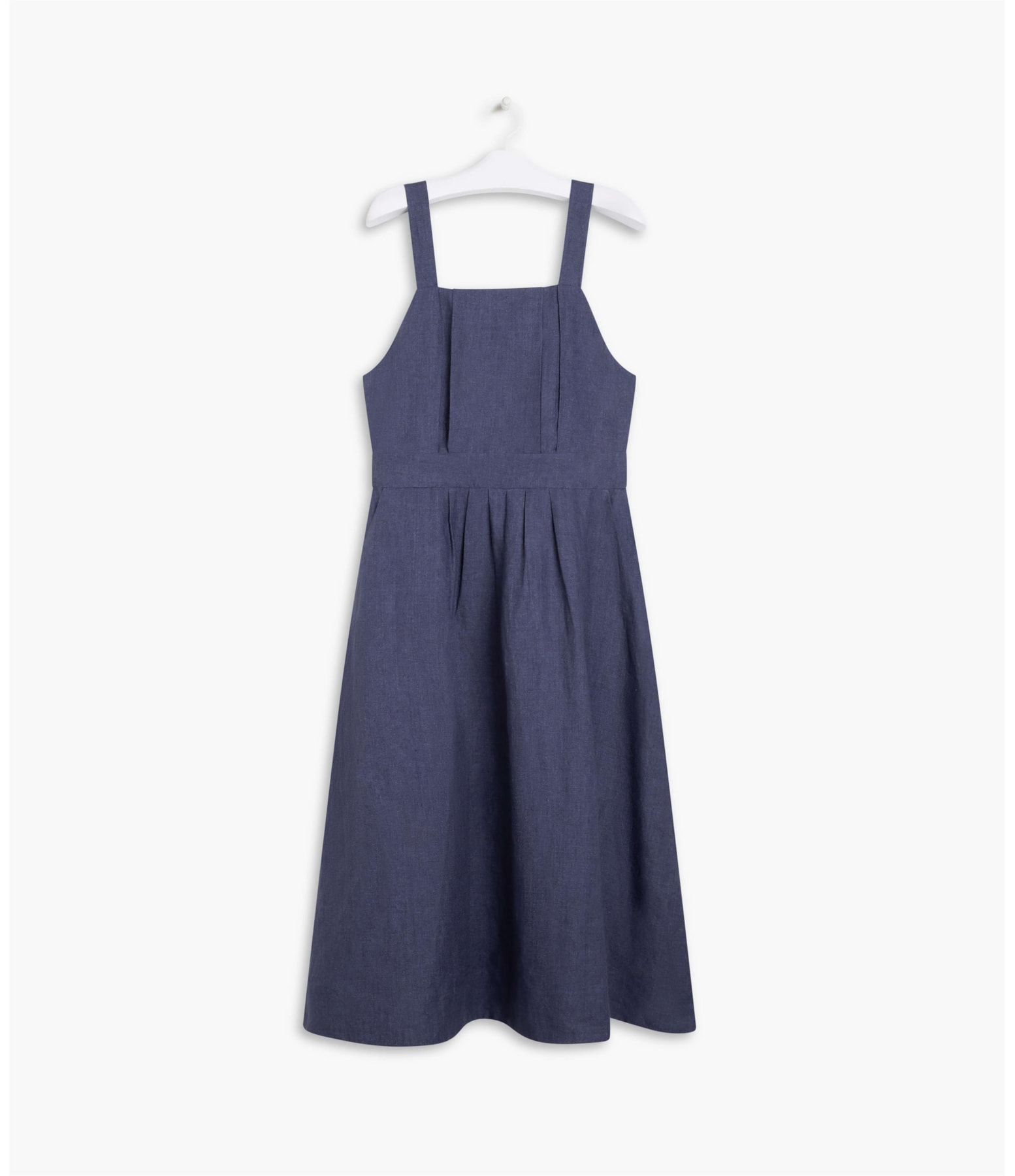 Vestido Puro Linho  Germain Old Purple