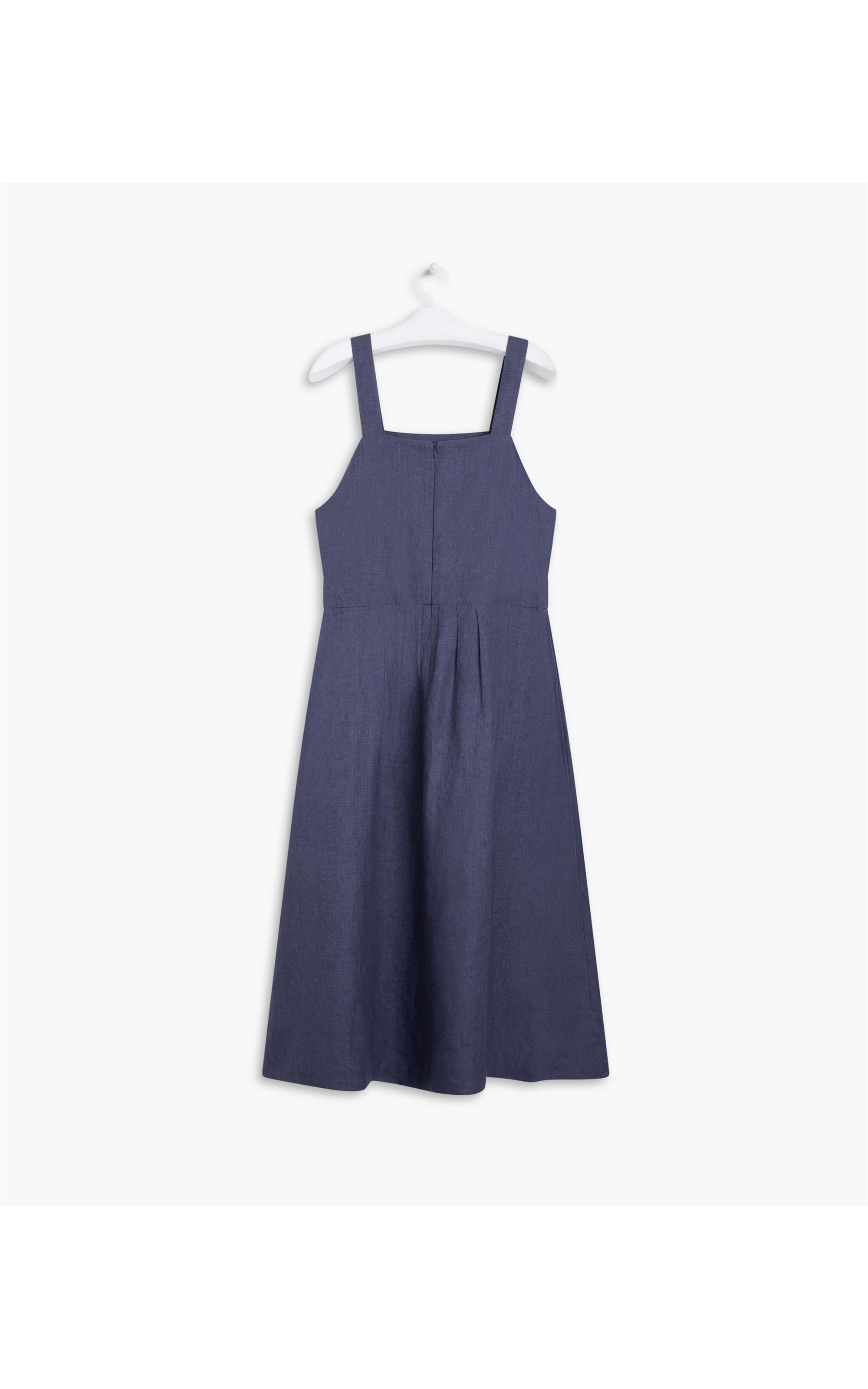 Vestido Puro Linho  Germain Old Purple