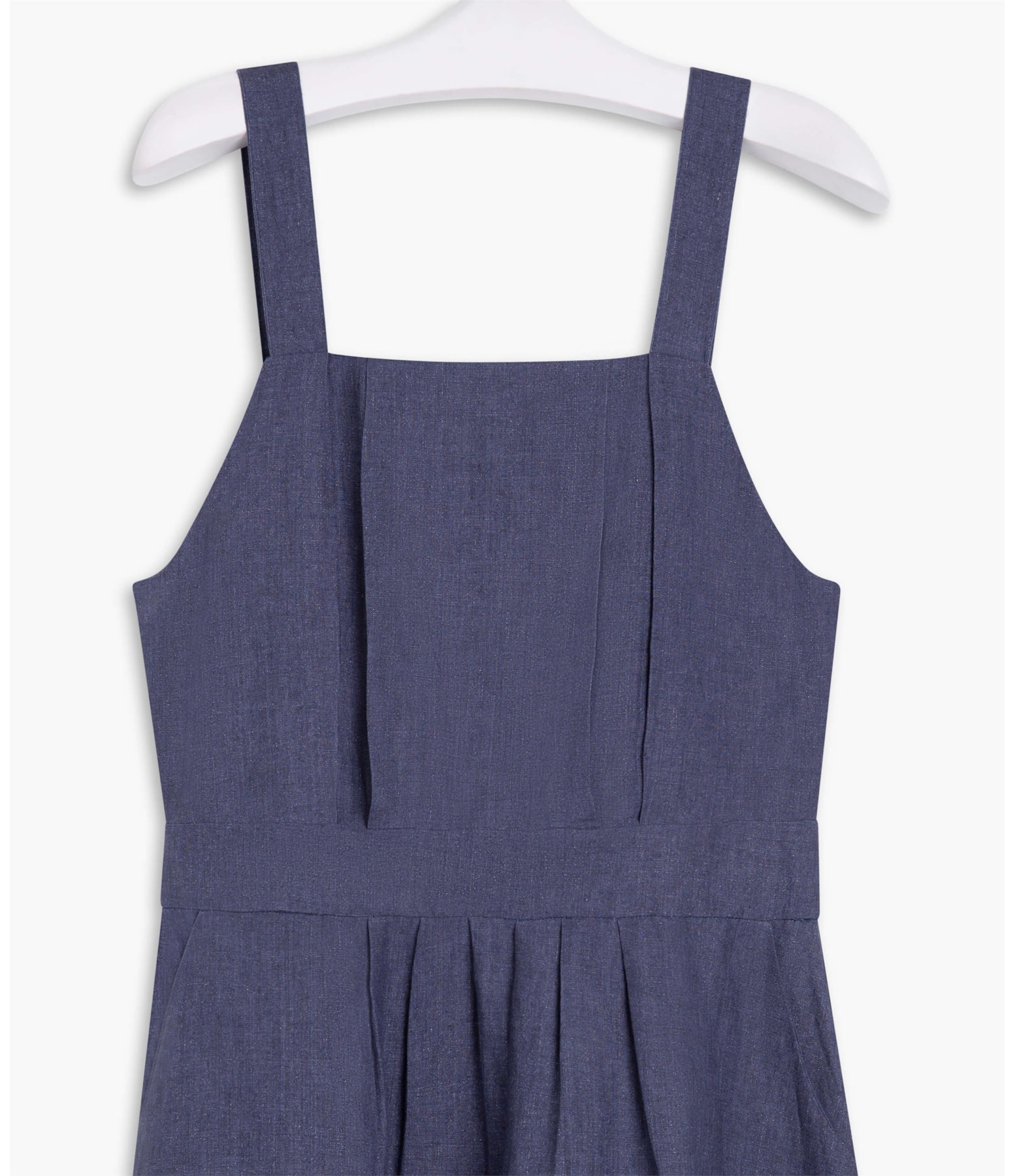 Vestido Puro Linho  Germain Old Purple