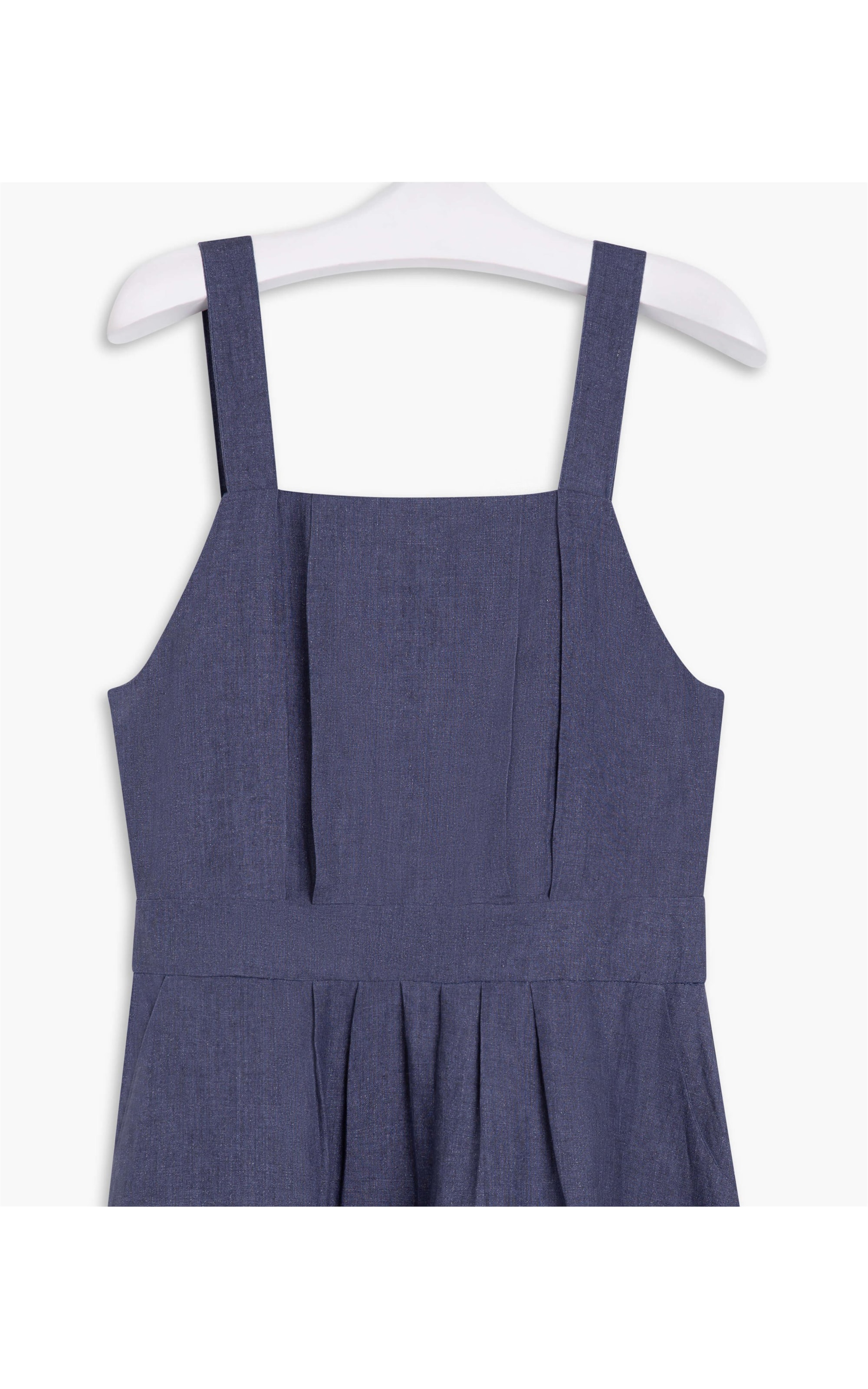 Vestido Puro Linho  Germain Old Purple