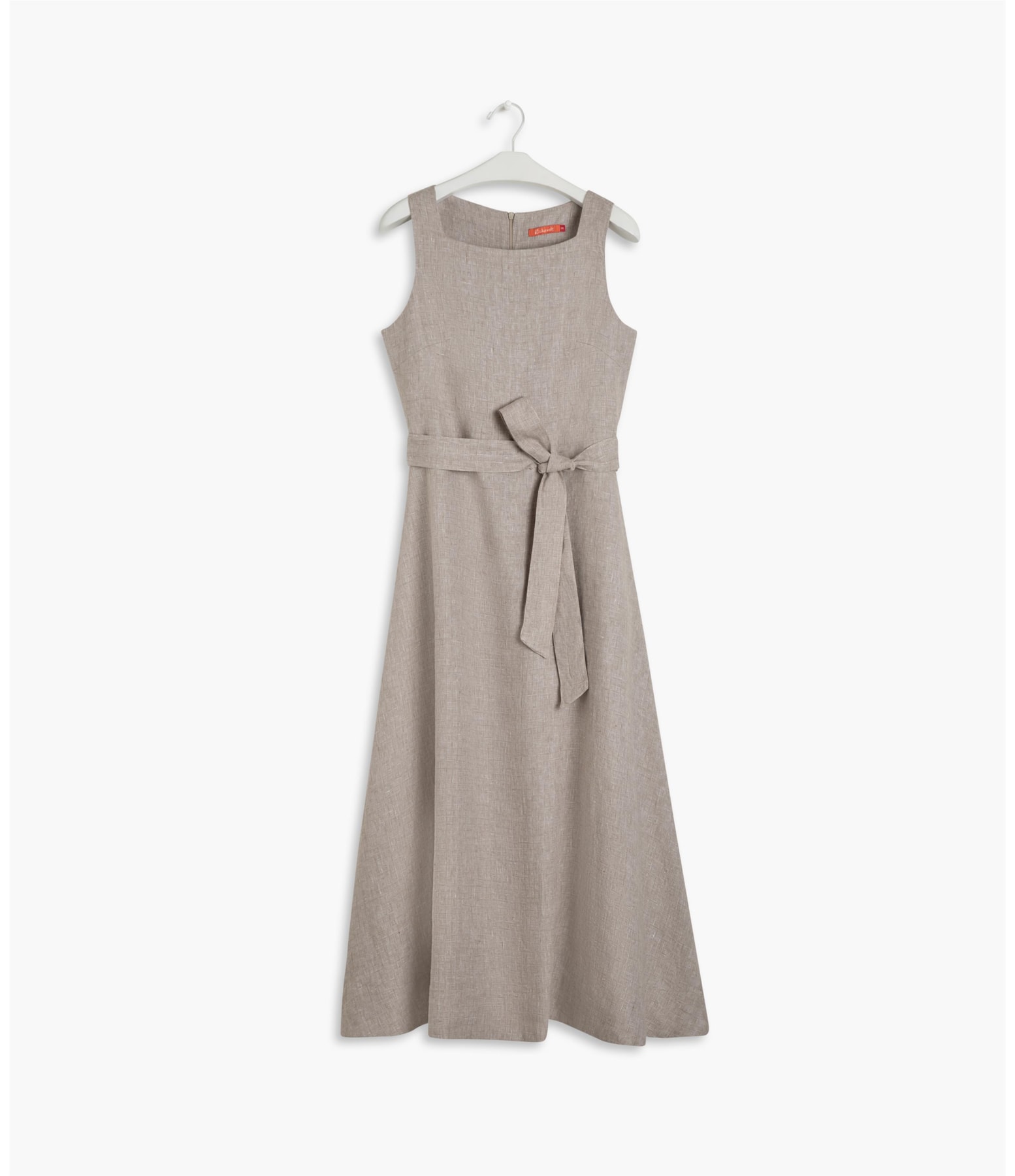 Vestido  Puro Linho  Íris Caqui