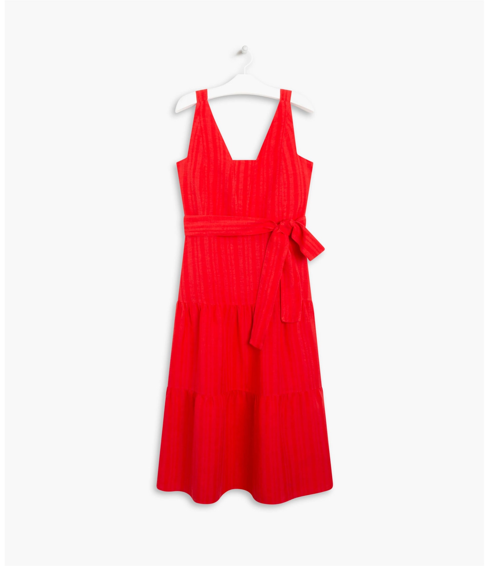 Vestido  Puro Linho  Kate Vermelho