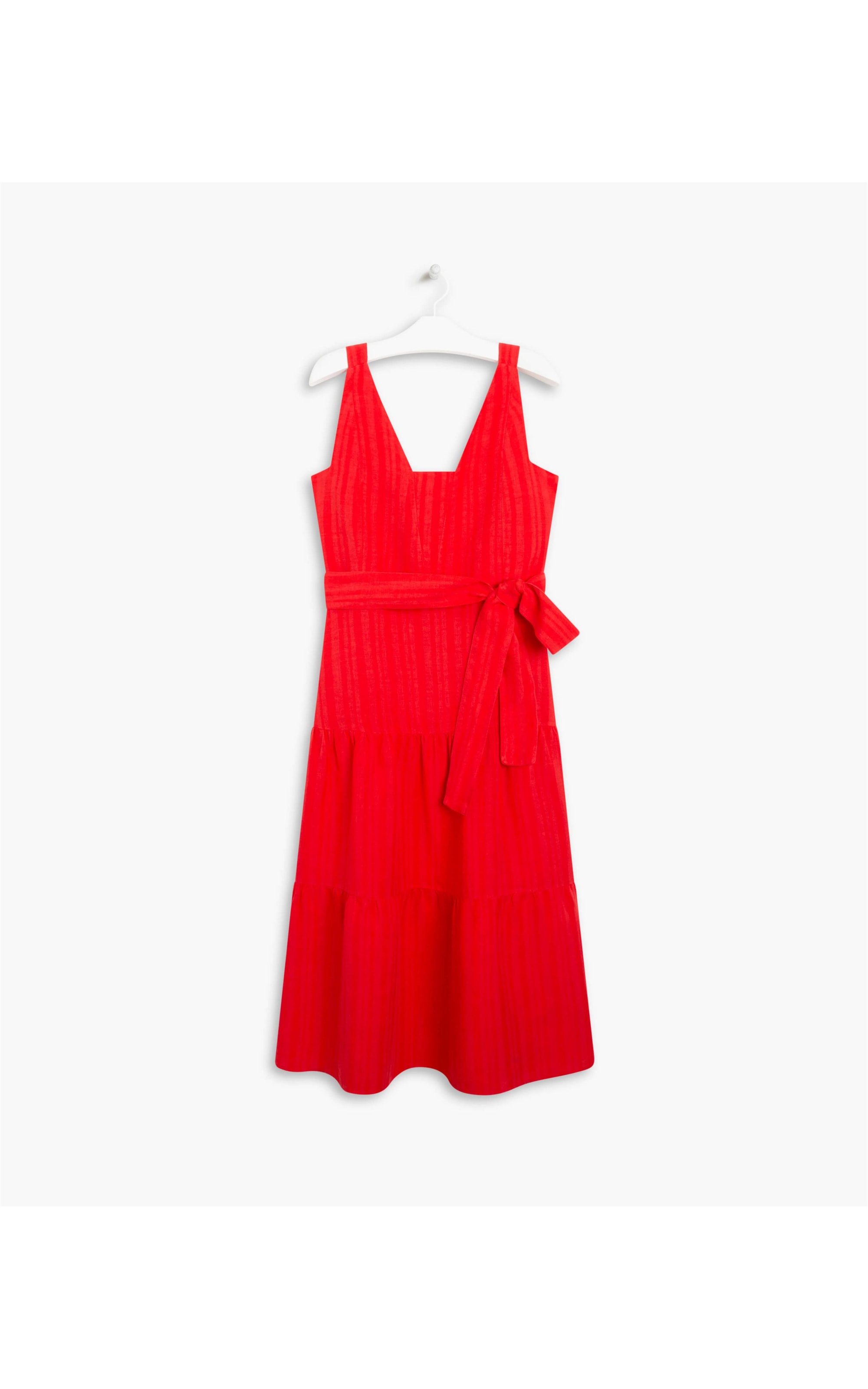 Vestido  Puro Linho  Kate Vermelho