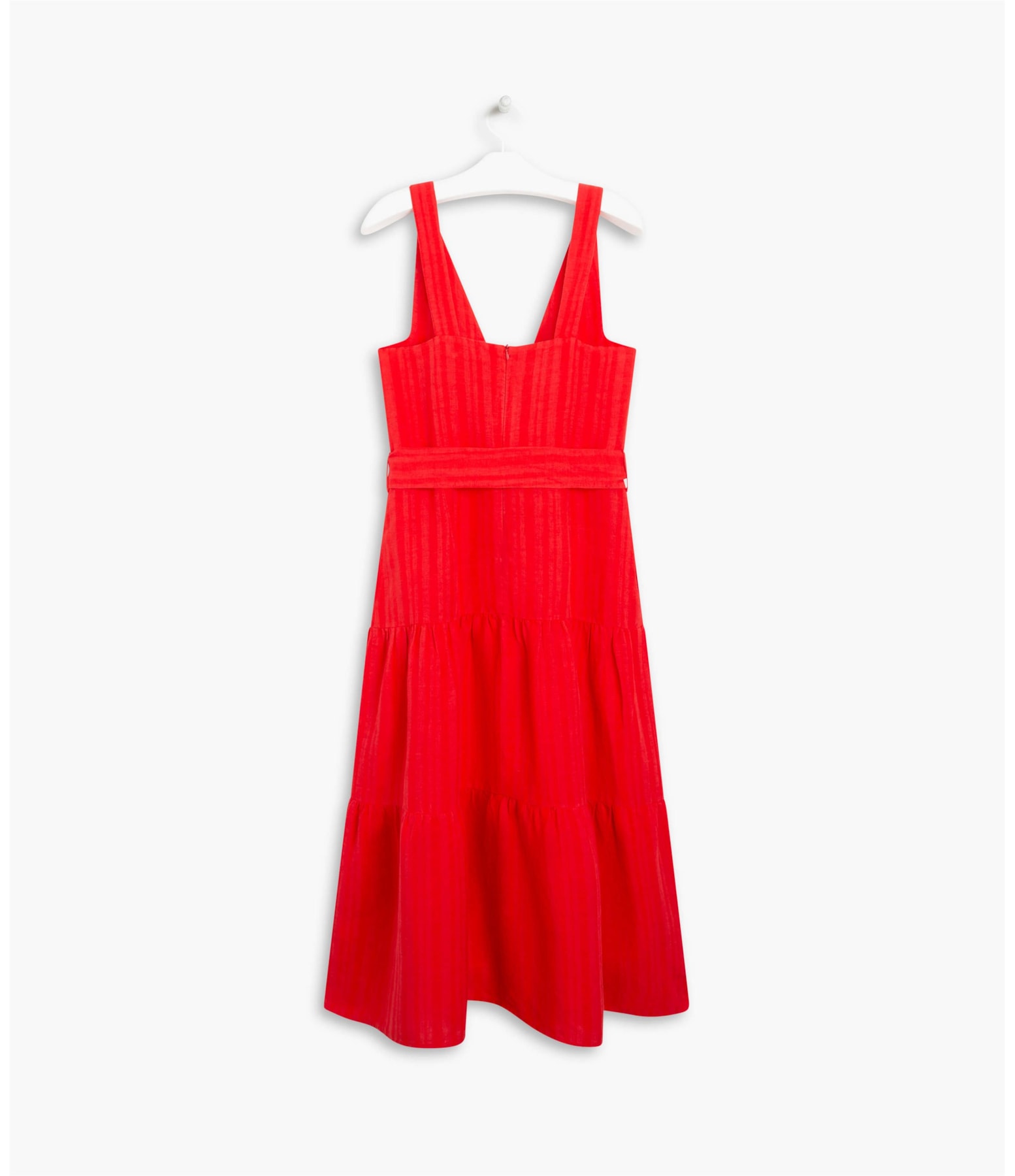 Vestido  Puro Linho  Kate Vermelho