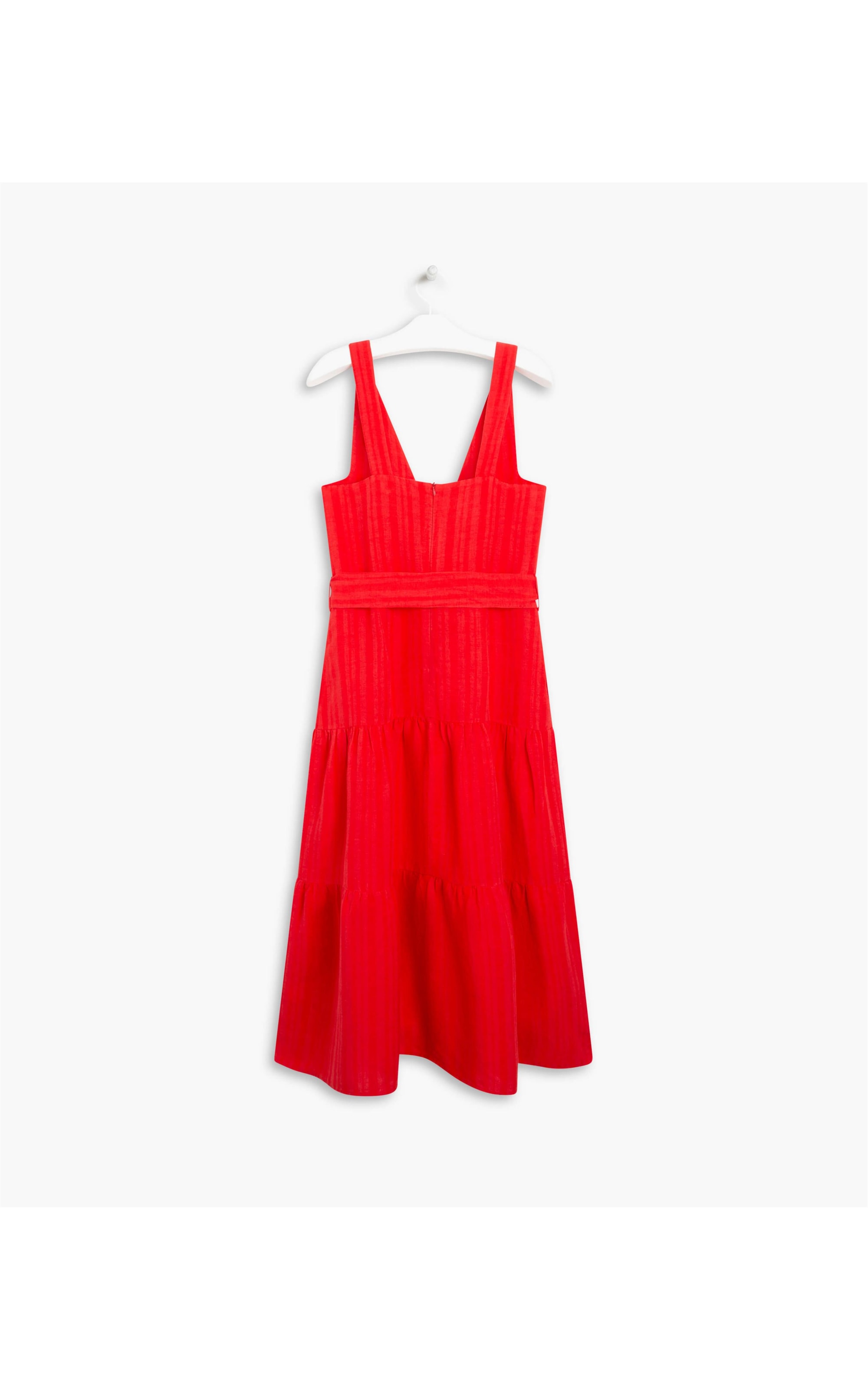 Vestido  Puro Linho  Kate Vermelho