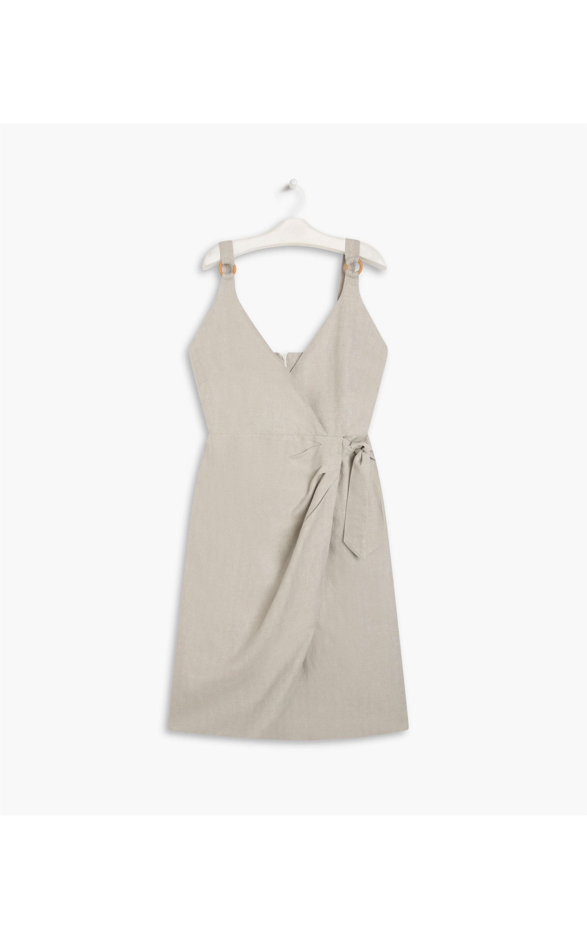 Vestido  Puro Linho  Maru Gelo