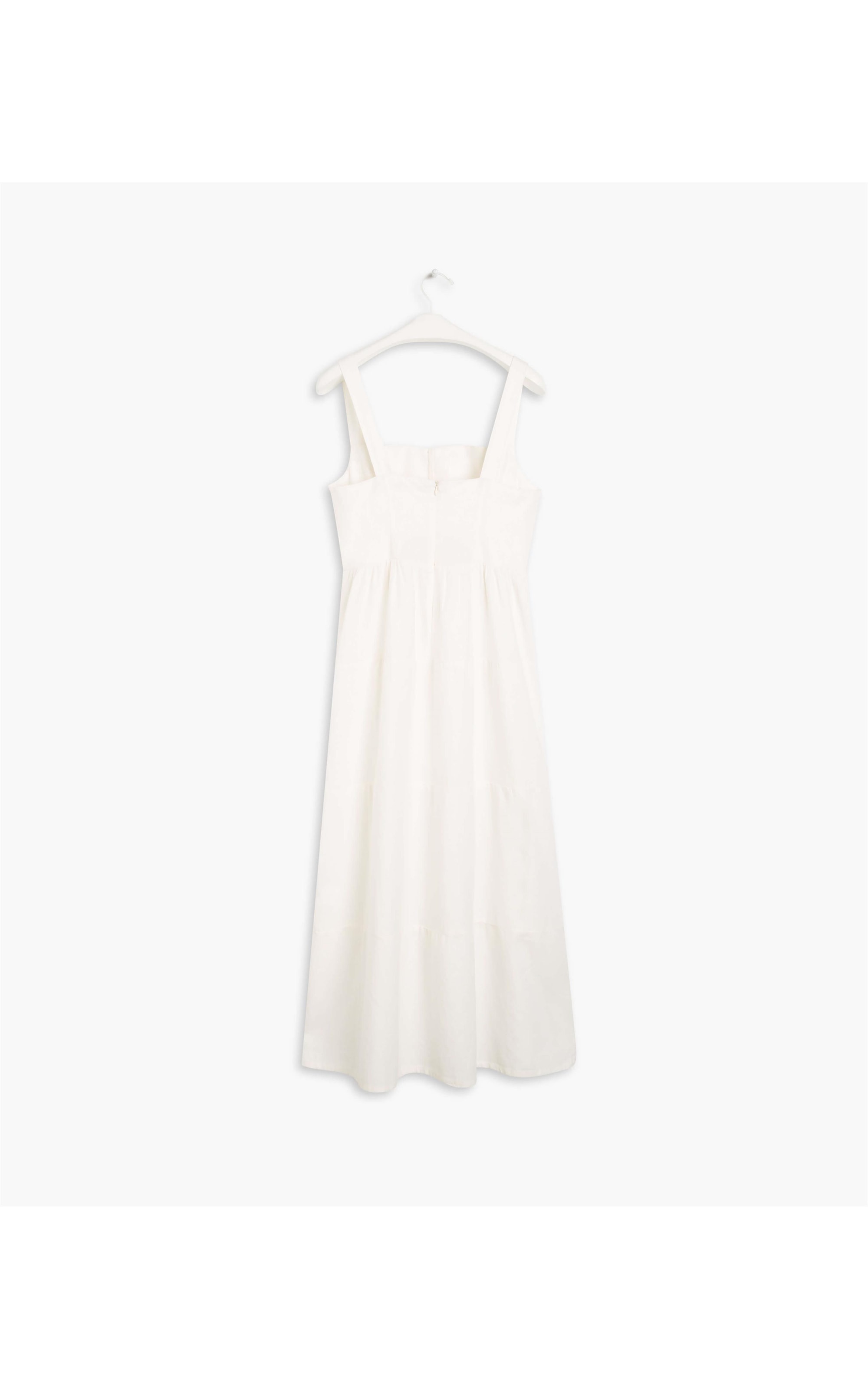 Vestido Puro Linho   Paris Off White