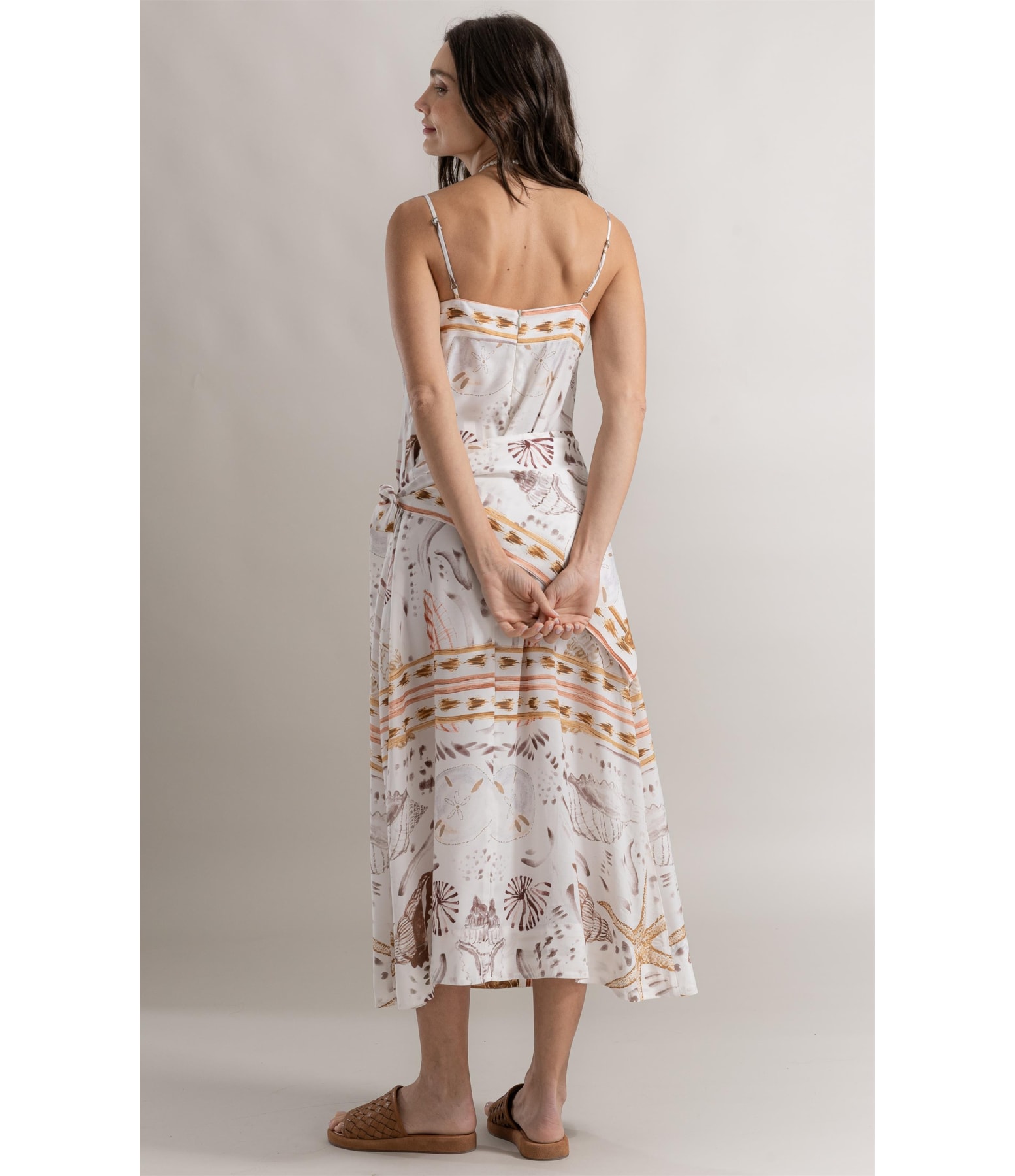 Vestido Sophi Lenço Coasting Branco
