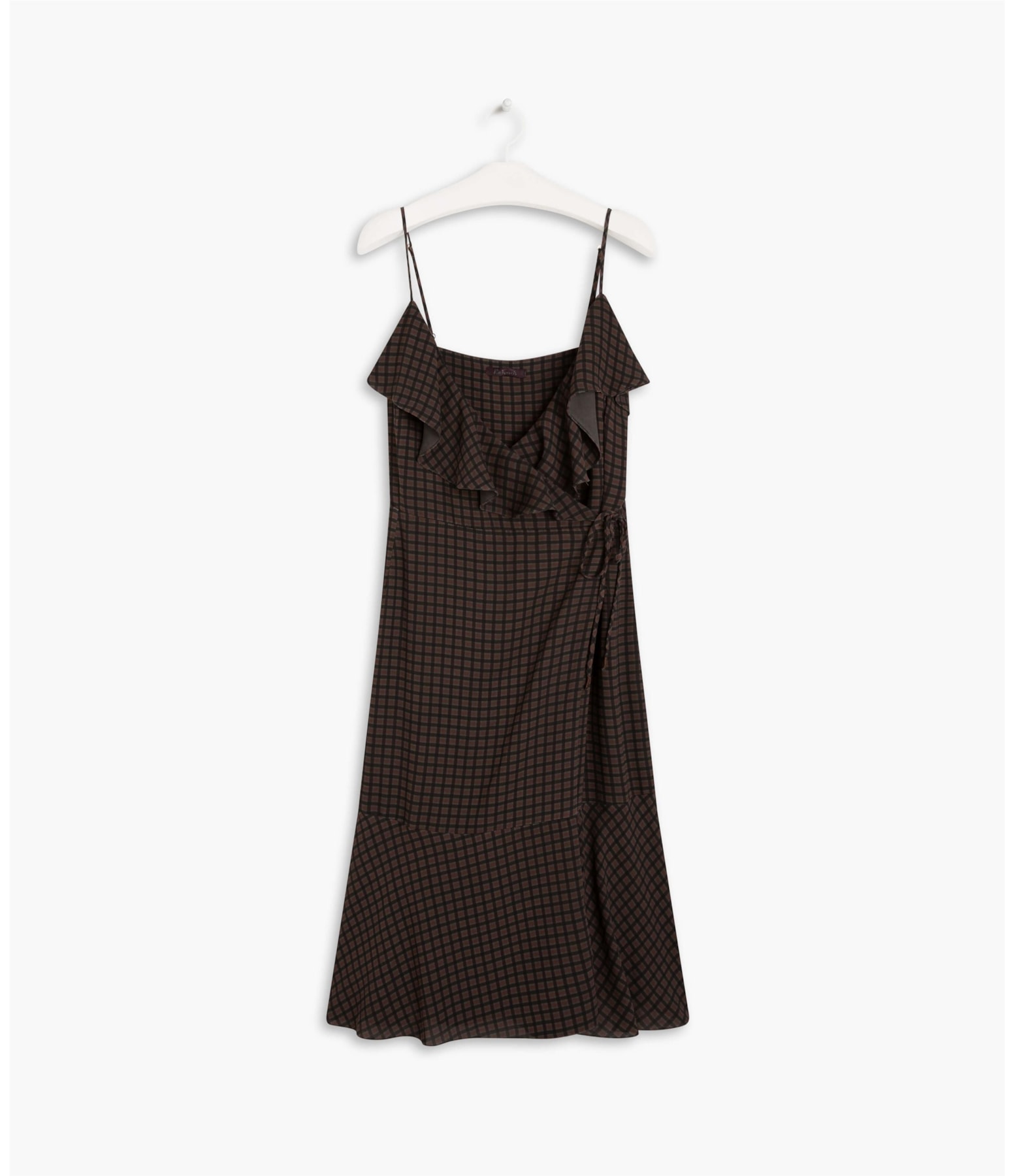Vestido Sophie Est Vichy Tabaco