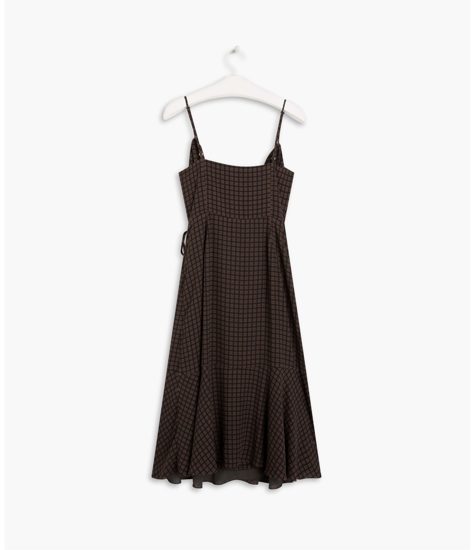 Vestido Sophie Est Vichy Tabaco