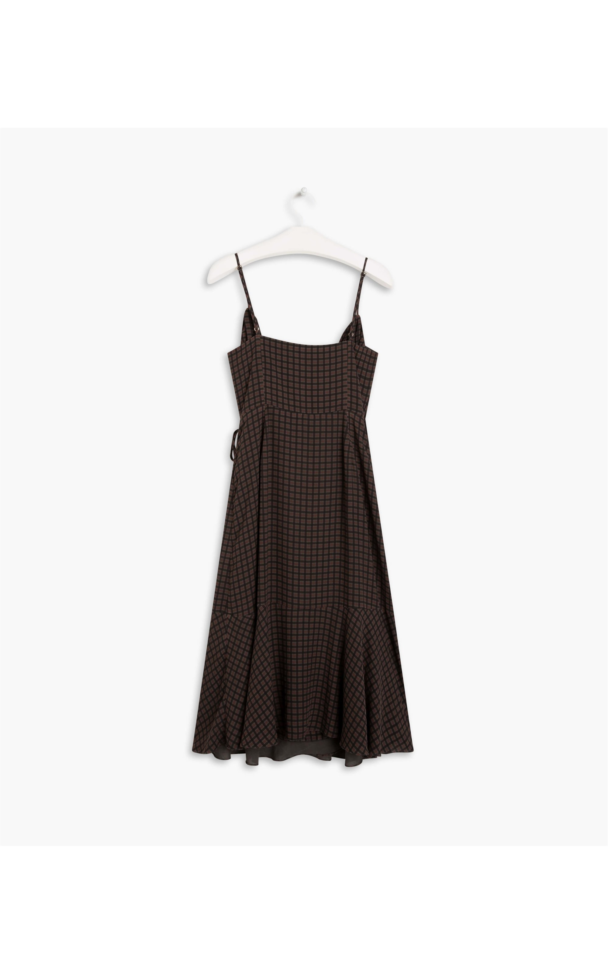 Vestido Sophie Est Vichy Tabaco
