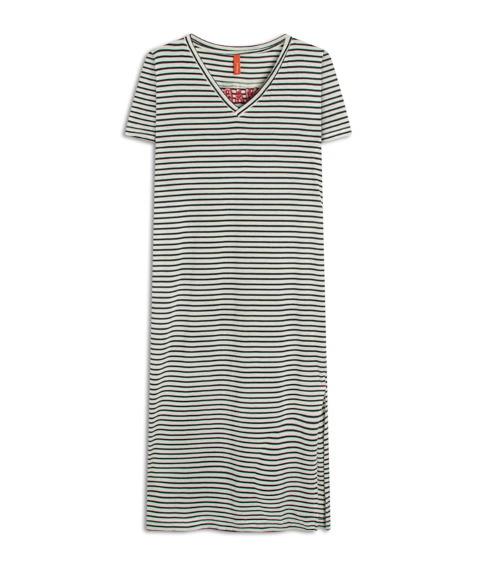 Vestido Suzy Listrado Marinho