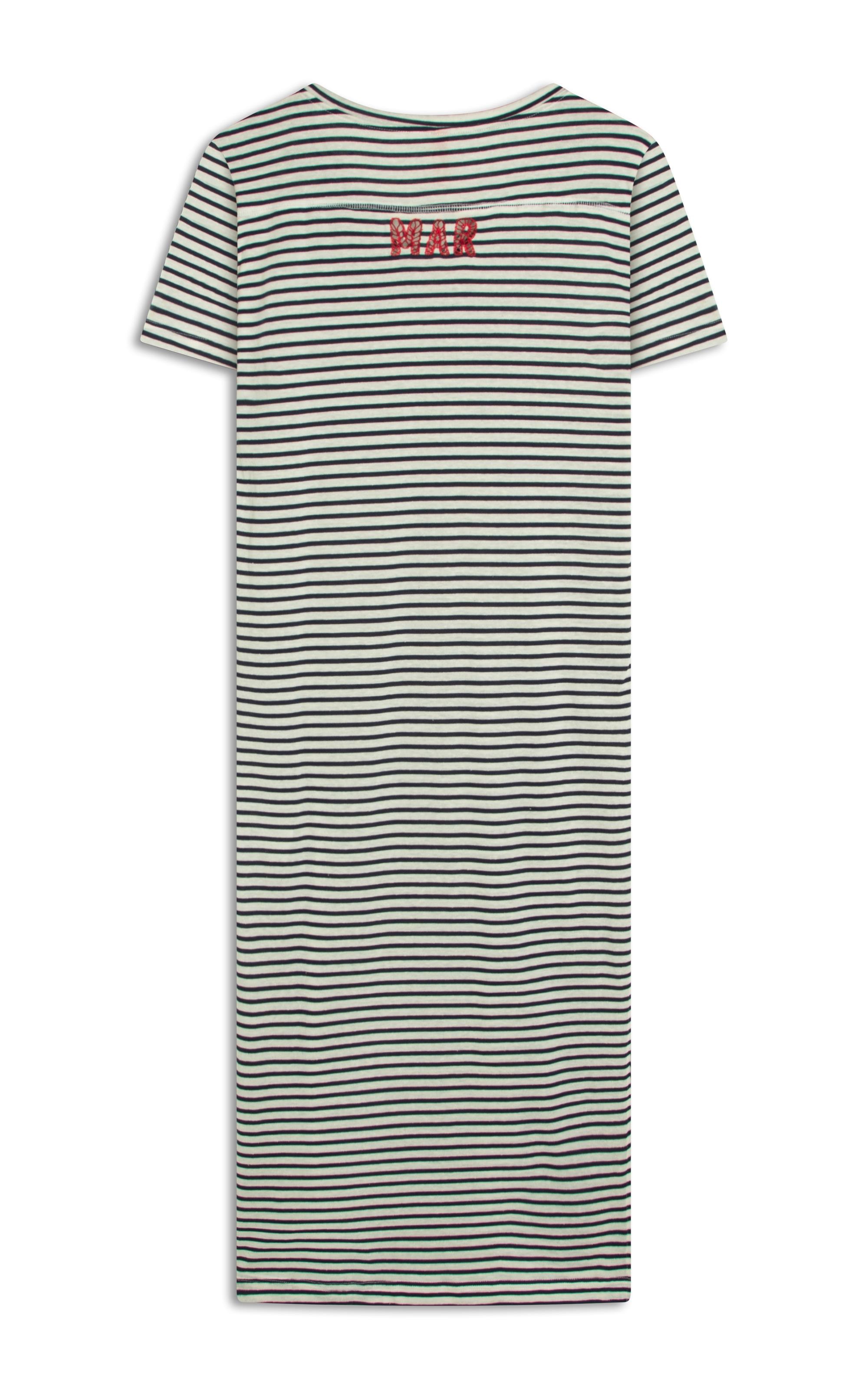 Vestido Suzy Listrado Marinho