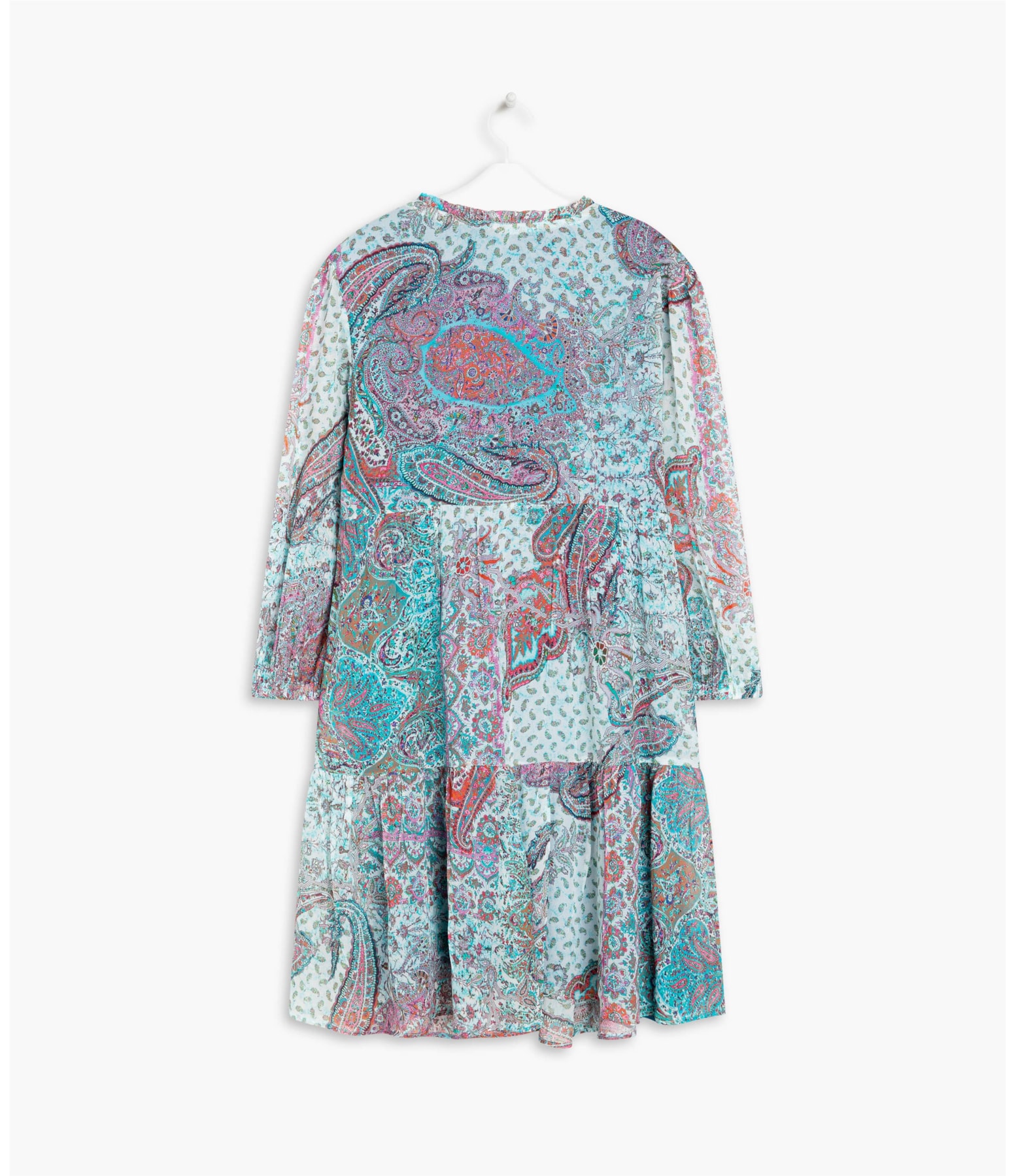Vestido Tasman Est Boho Flower Verde Claro