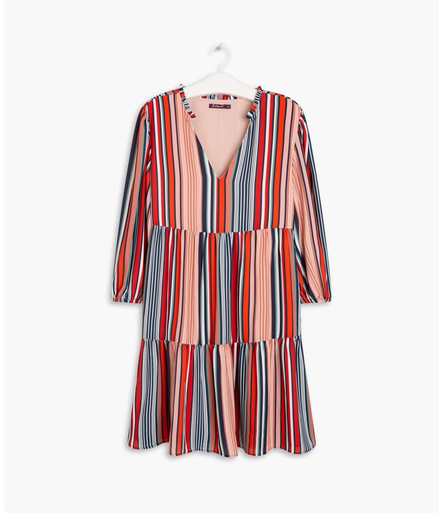 Vestido Tasman Est. Onca Vermelho