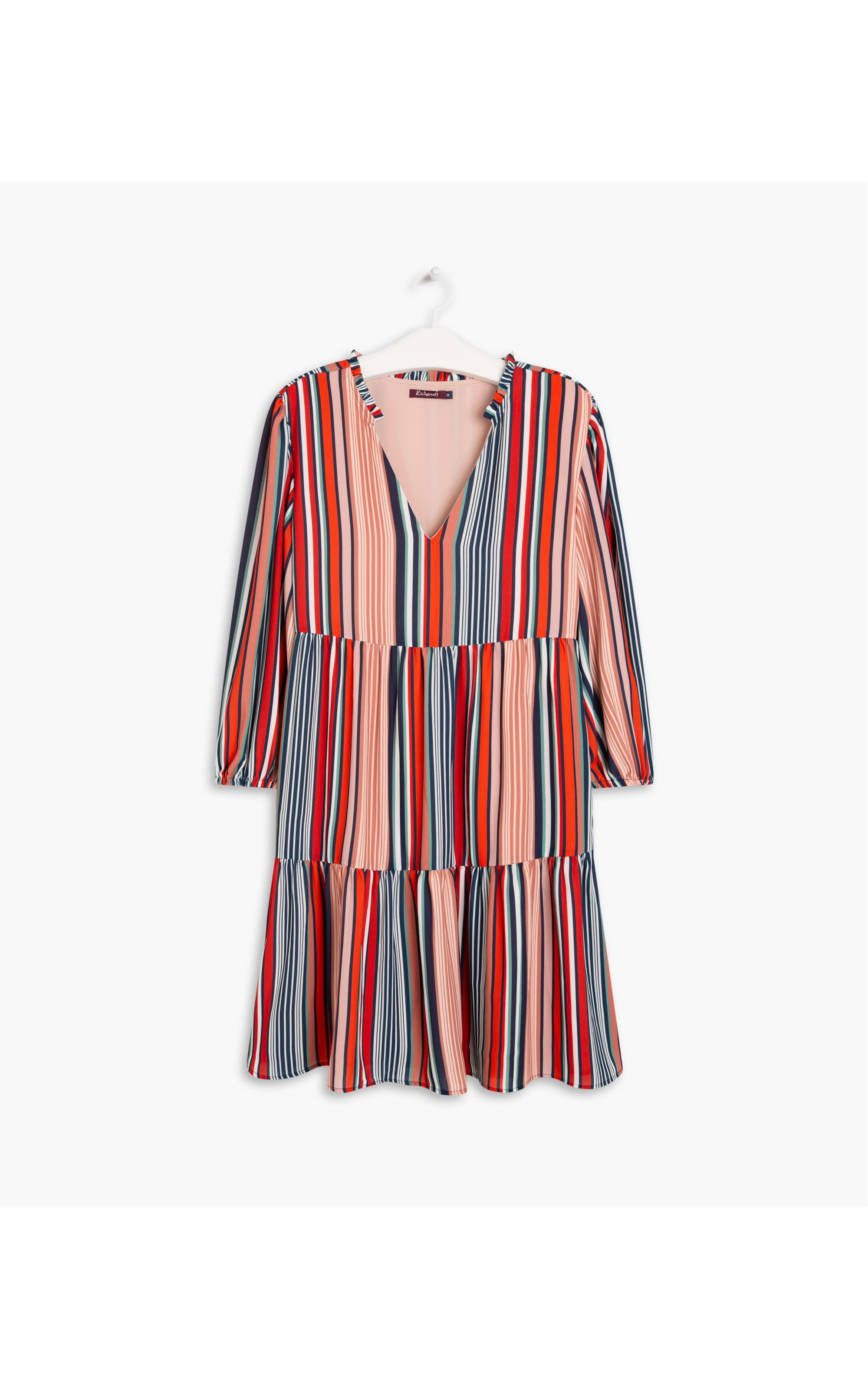 Vestido Tasman Est. Onca Vermelho