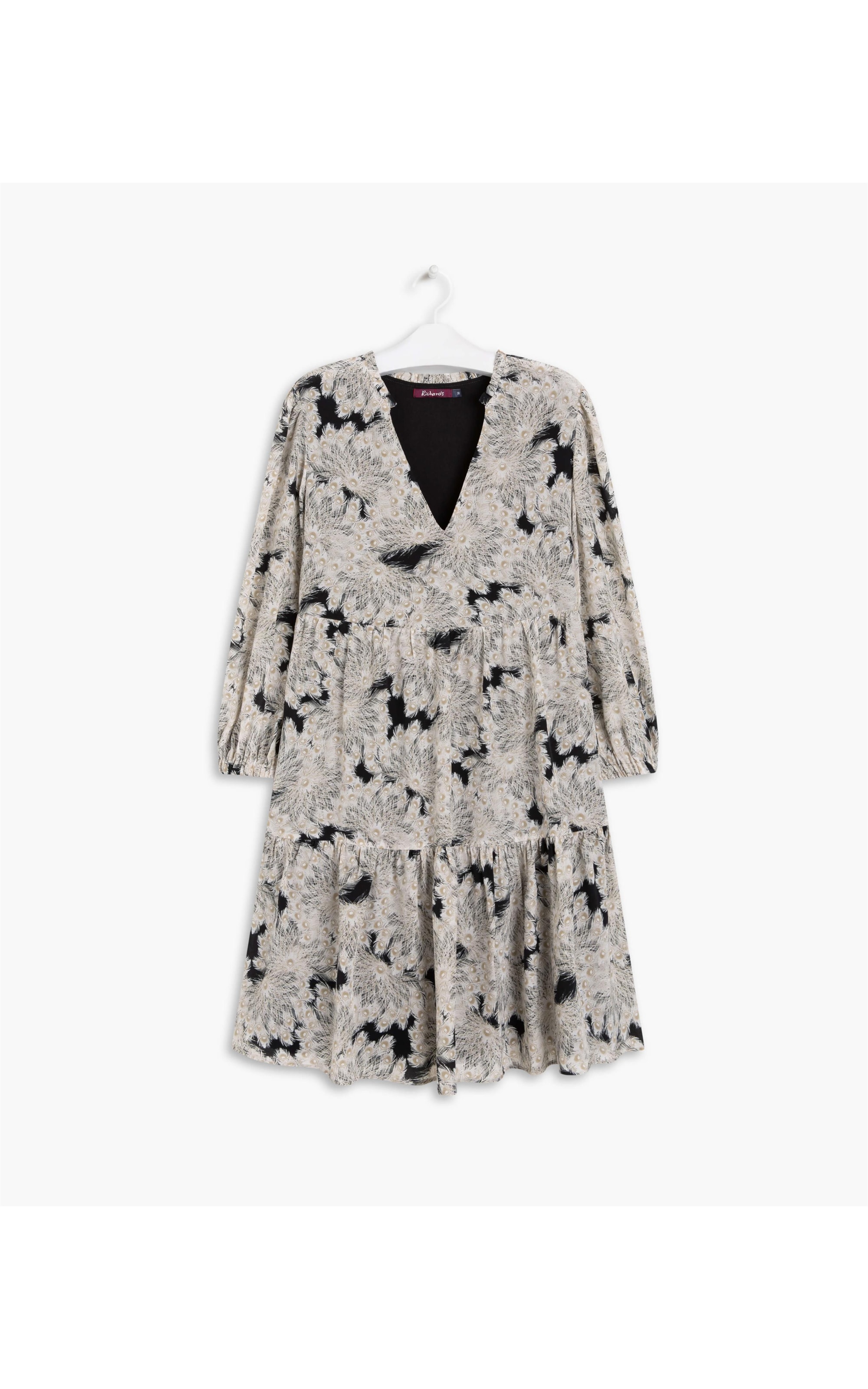 Vestido Tasman Seda Est Pearls Off White