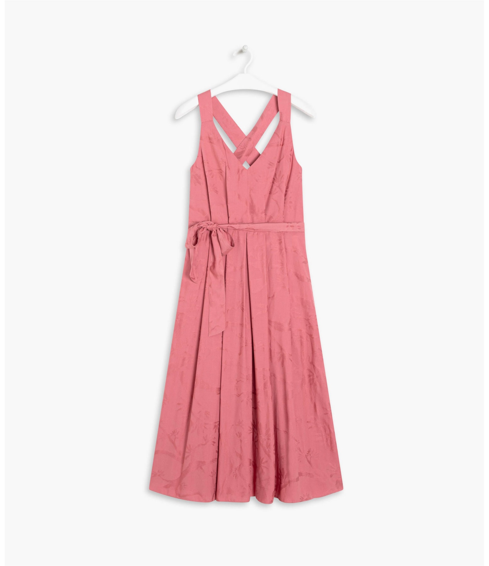 Vestido Tega Jacquard Est Tree Blush