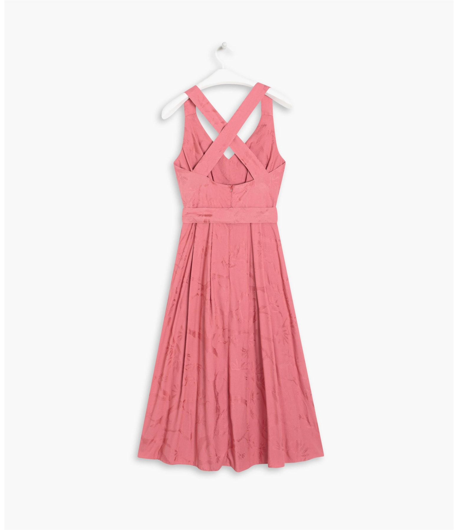 Vestido Tega Jacquard Est Tree Blush