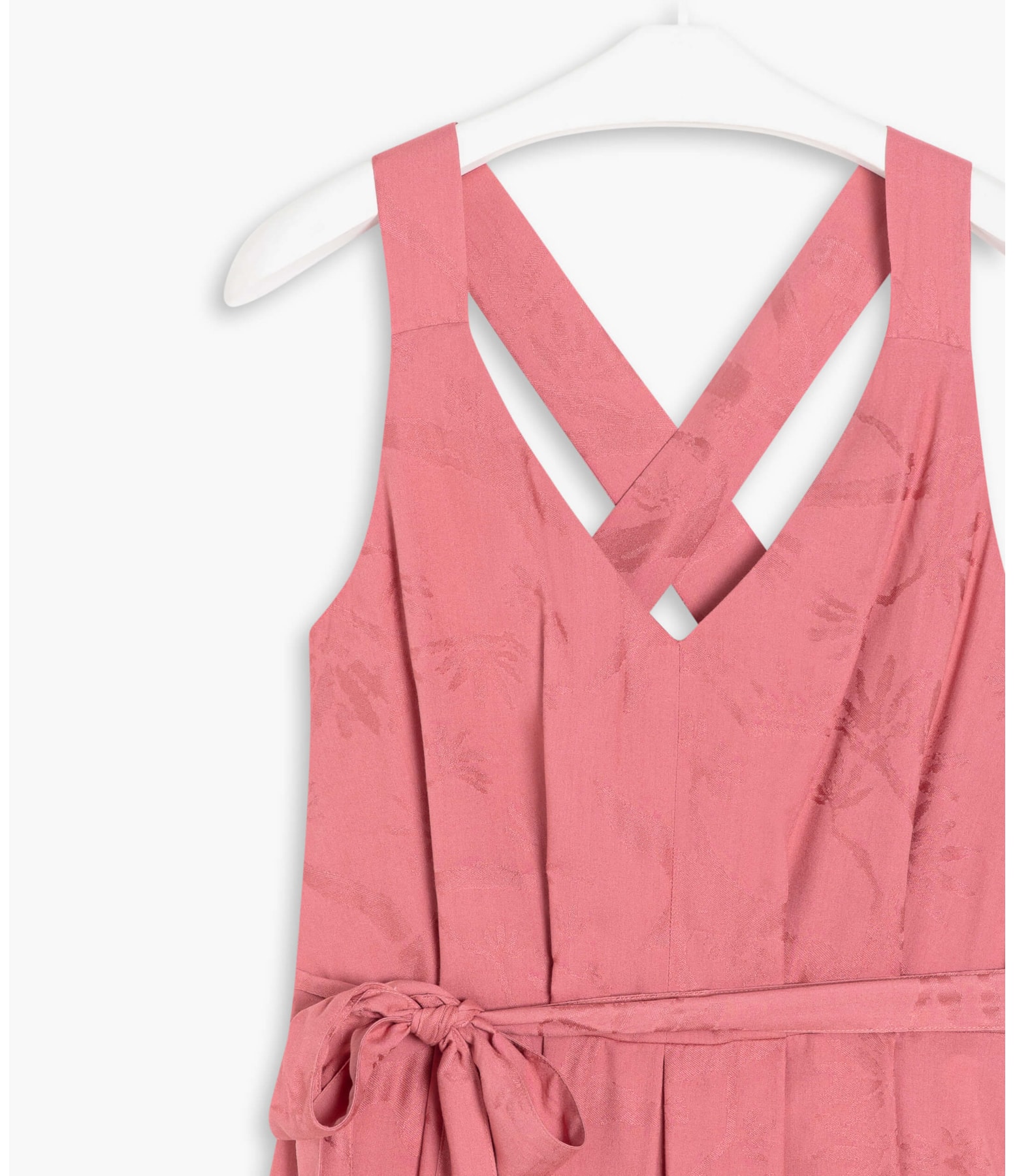 Vestido Tega Jacquard Est Tree Blush