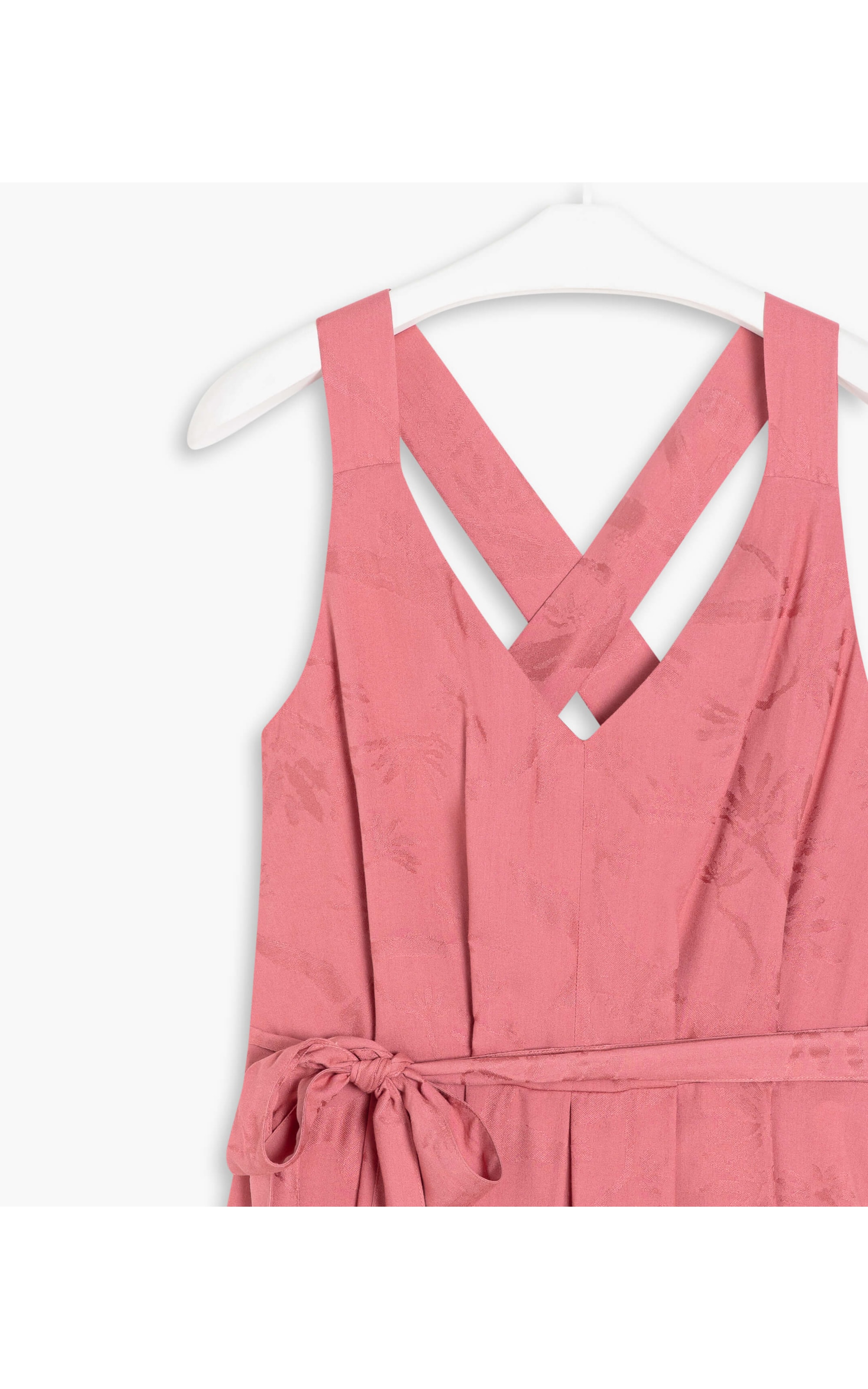 Vestido Tega Jacquard Est Tree Blush