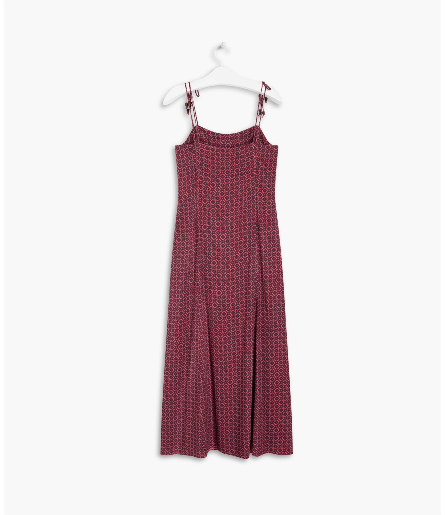 Vestido Teva Est. Gravataria Cereja