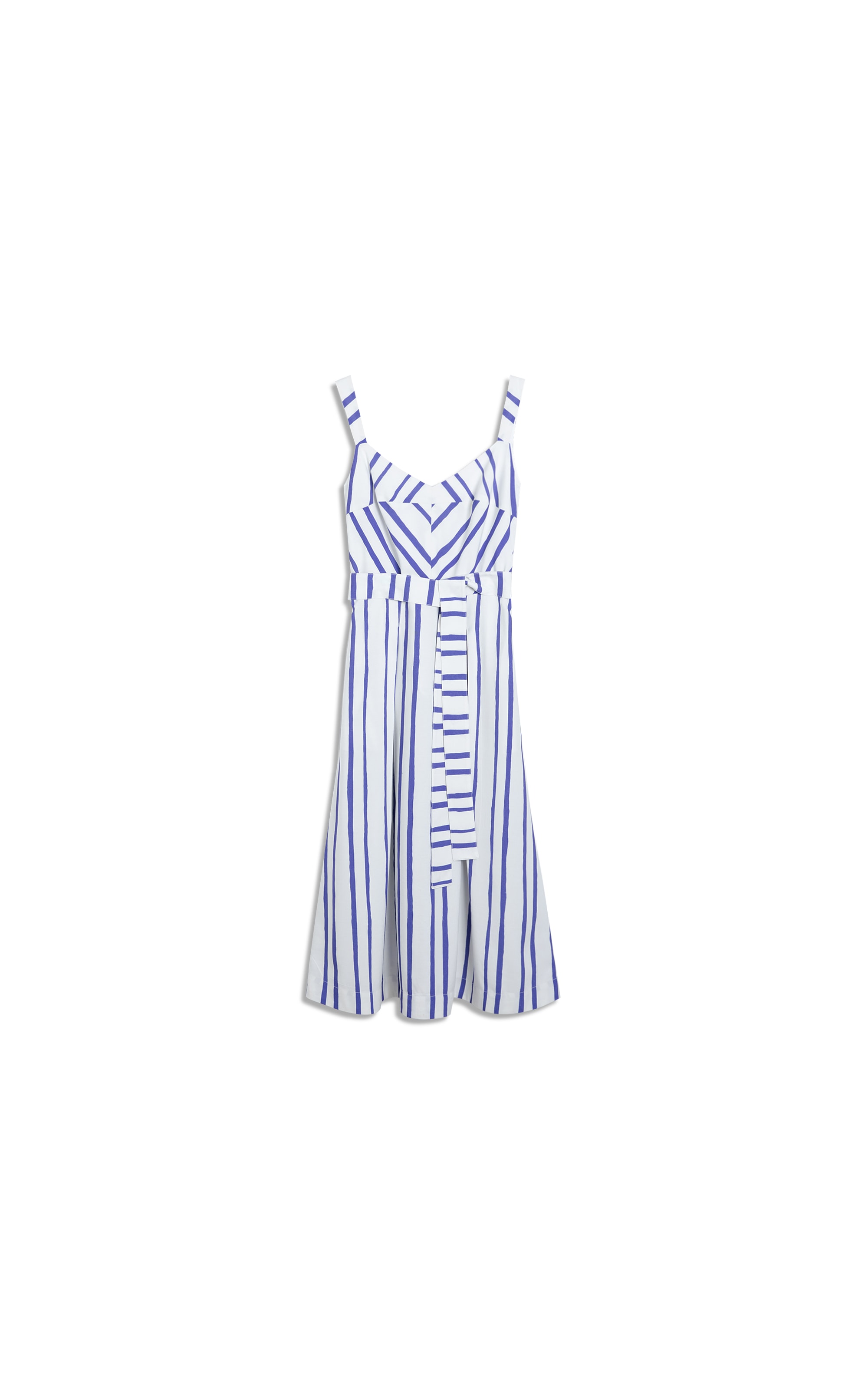 Vestido Tina Listrado Royal