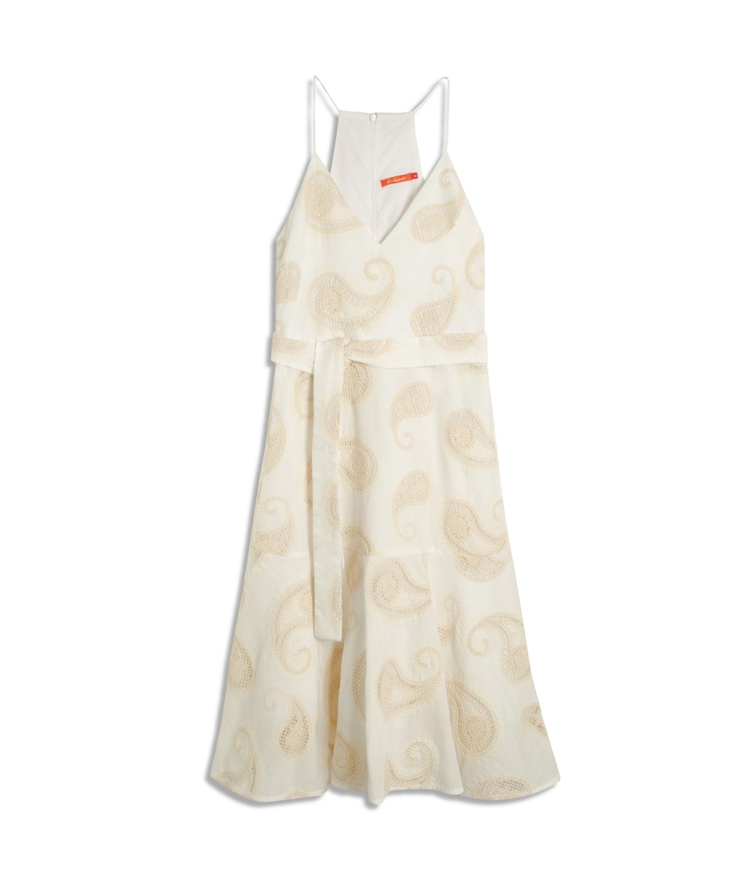 Vestido Trindade Bordado Off White
