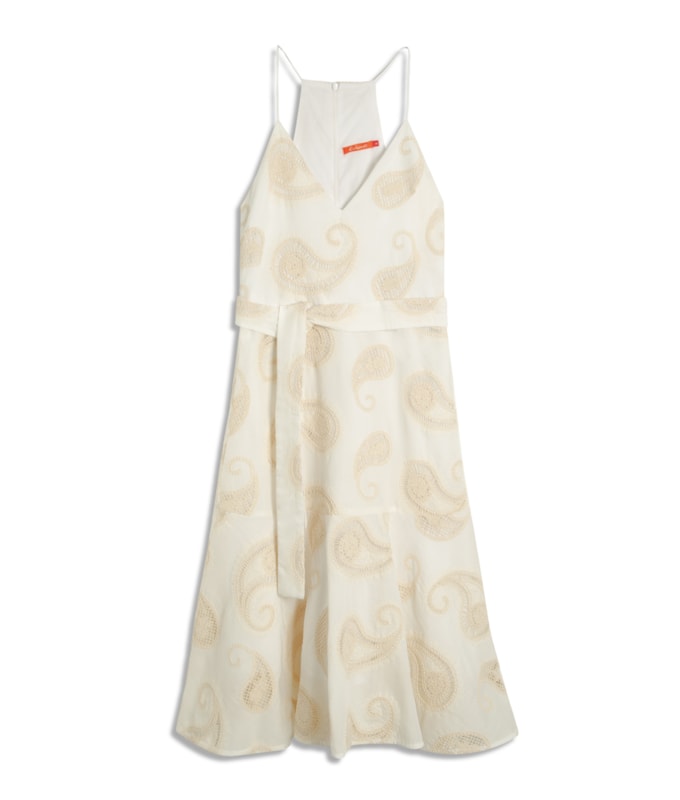Vestido Trindade Bordado Off White