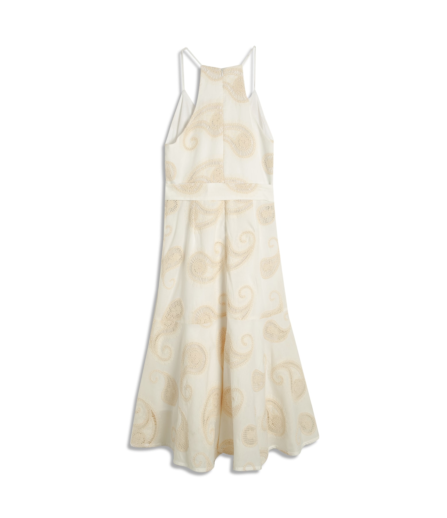 Vestido Trindade Bordado Off White