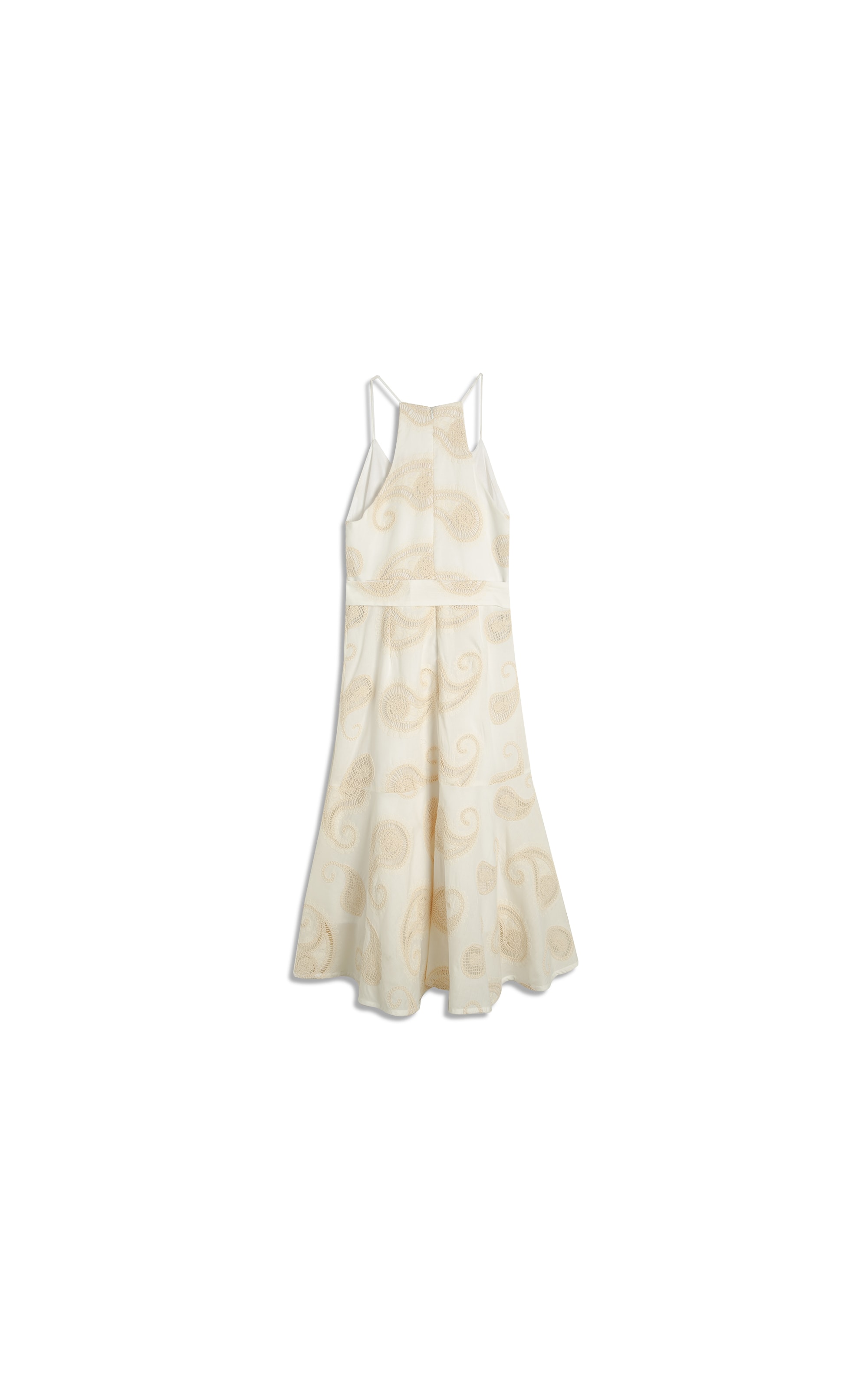 Vestido Trindade Bordado Off White