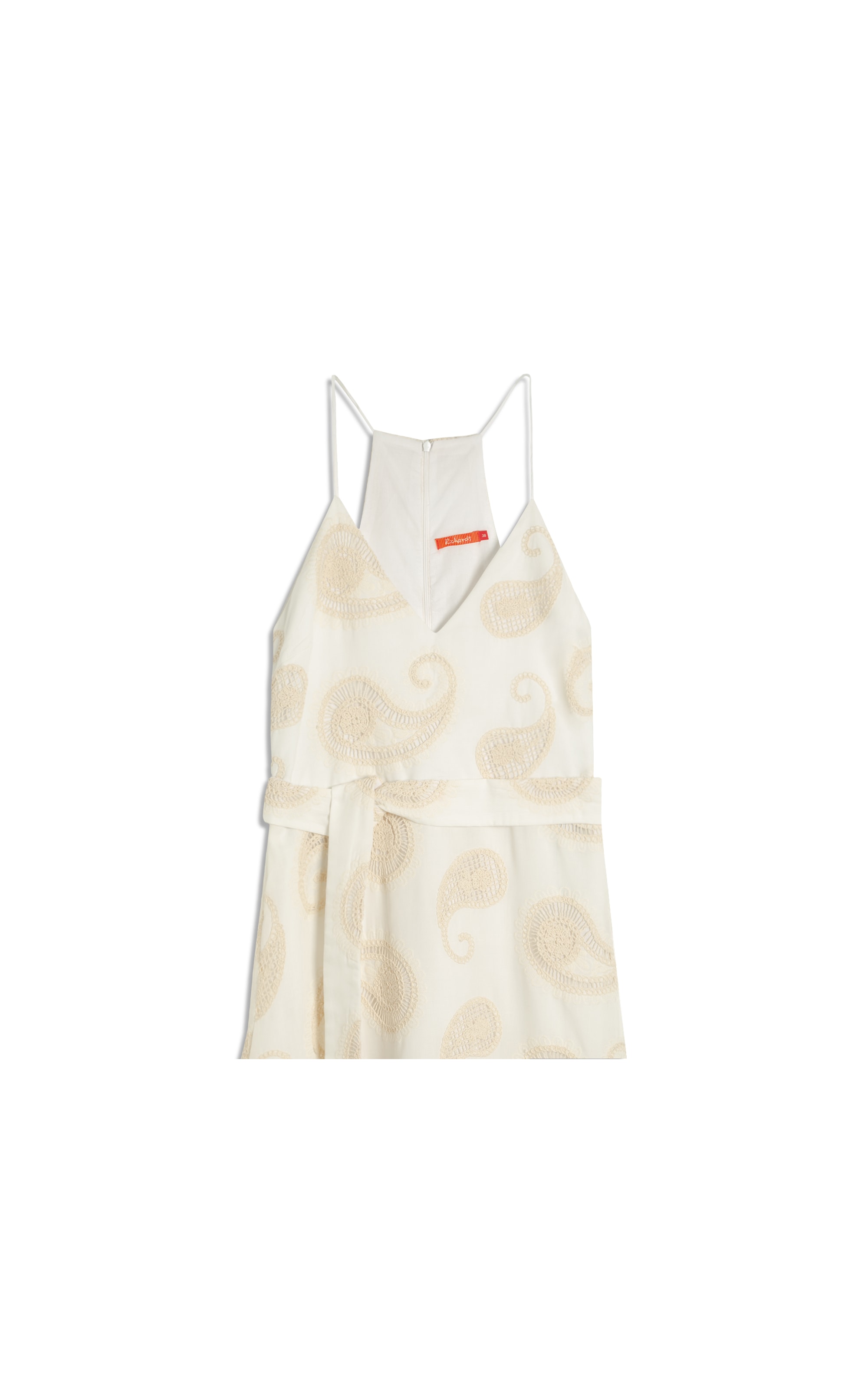 Vestido Trindade Bordado Off White