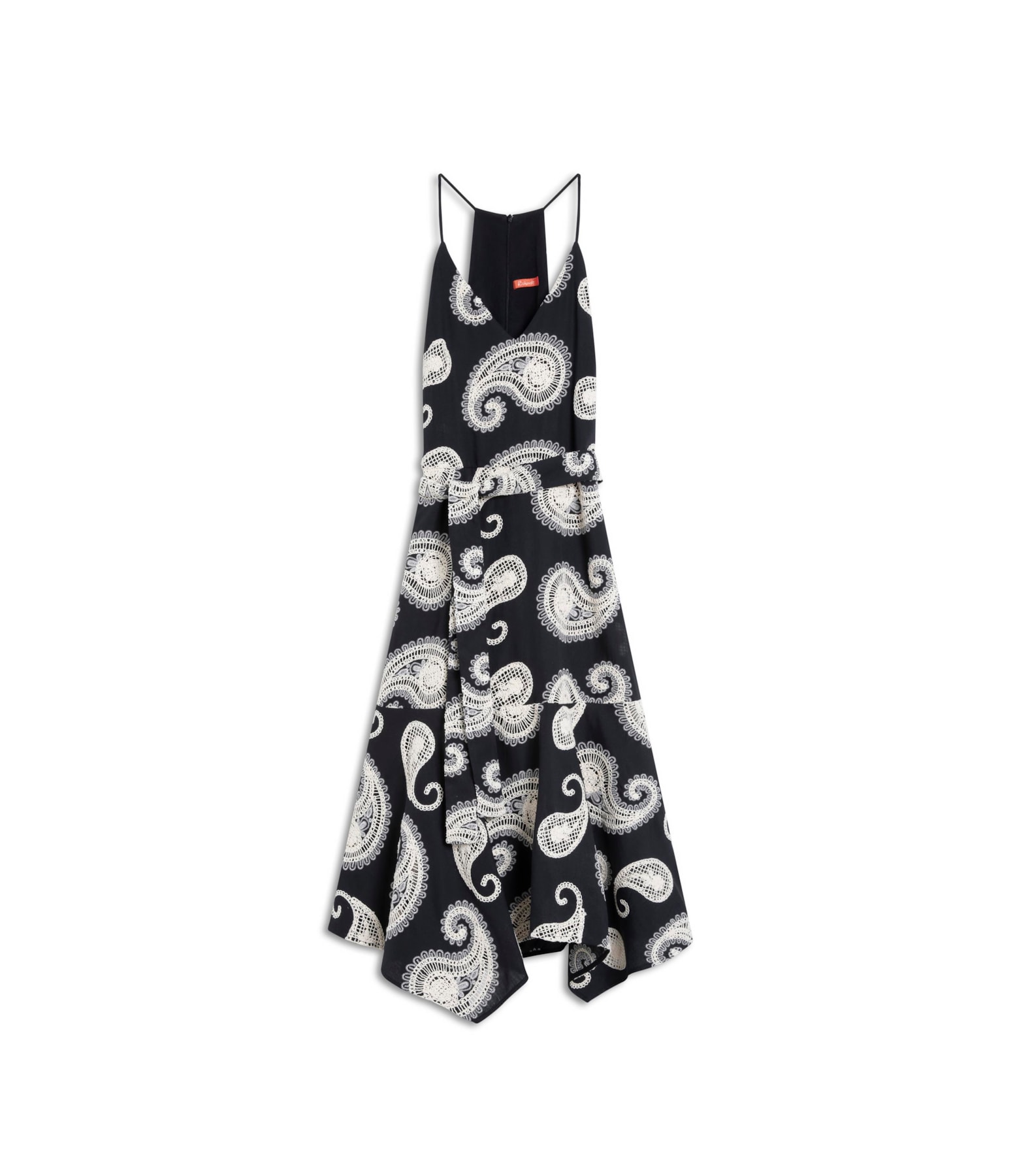 Vestido Trindade Bordado Preto