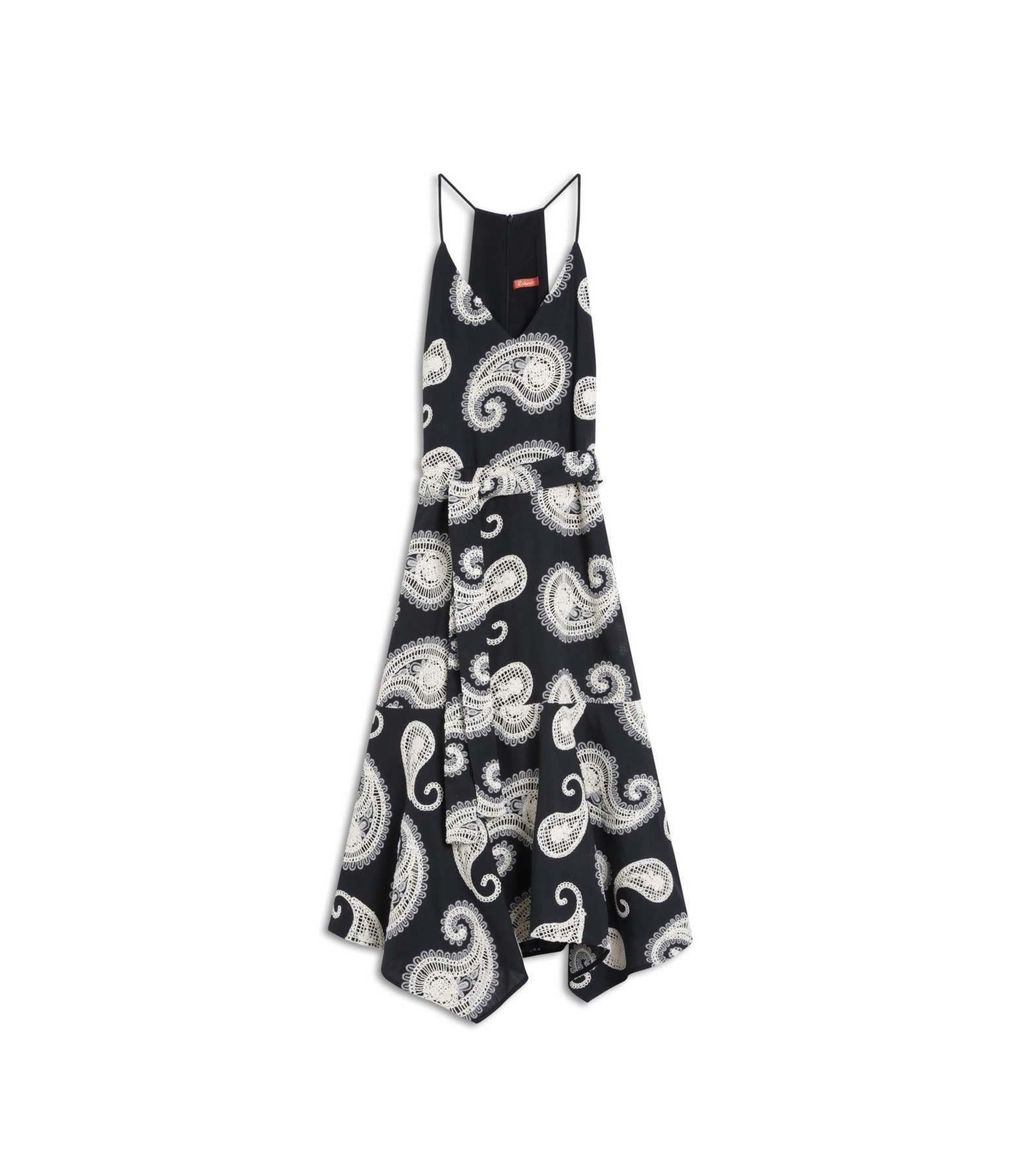 Vestido Trindade Bordado Preto