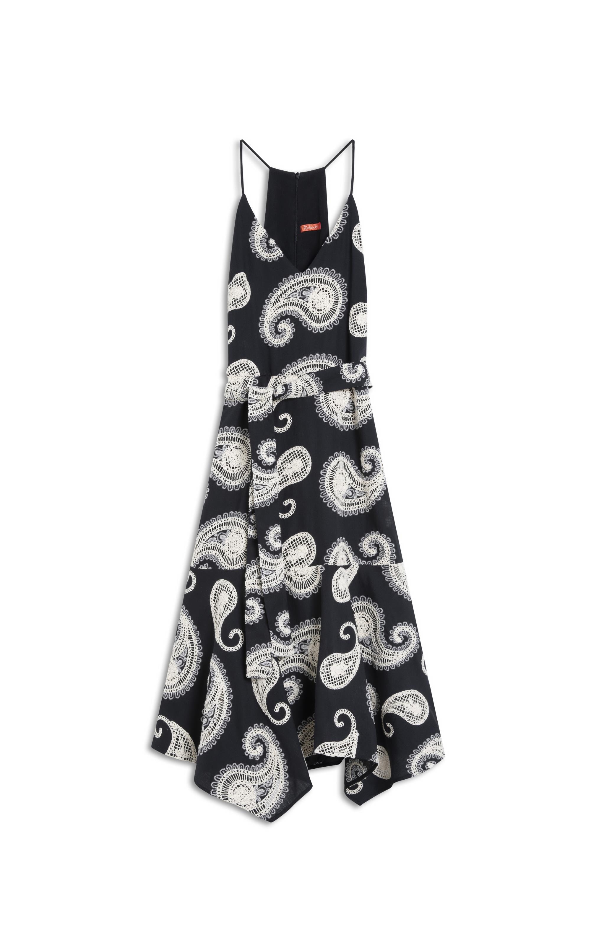 Vestido Trindade Bordado Preto