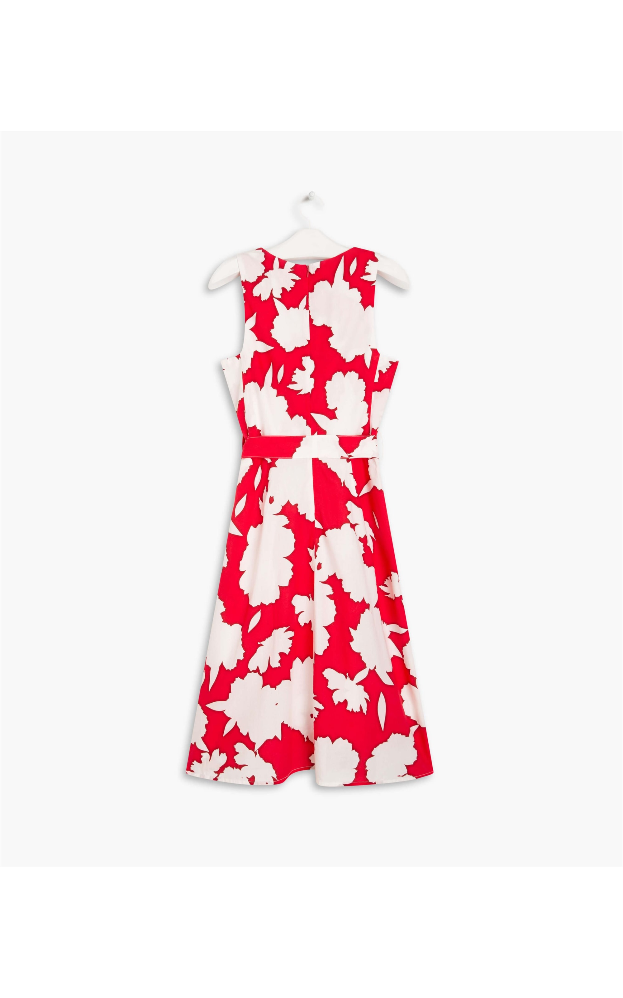 Vestido Vero Alg Est Daisy Polaroid Vermelho