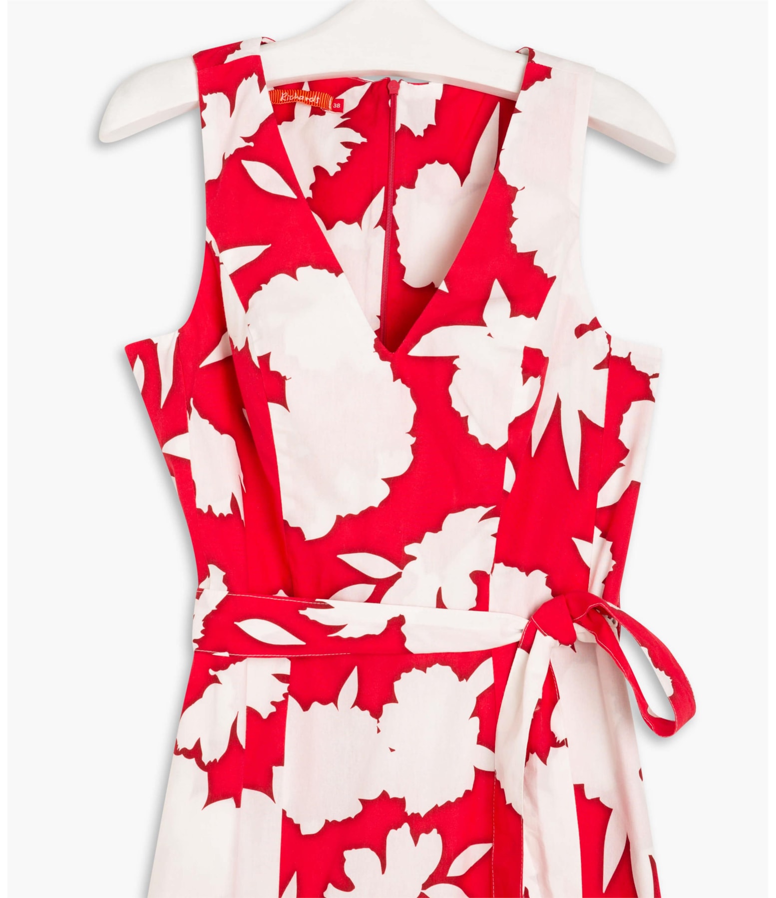 Vestido Vero Alg Est Daisy Polaroid Vermelho